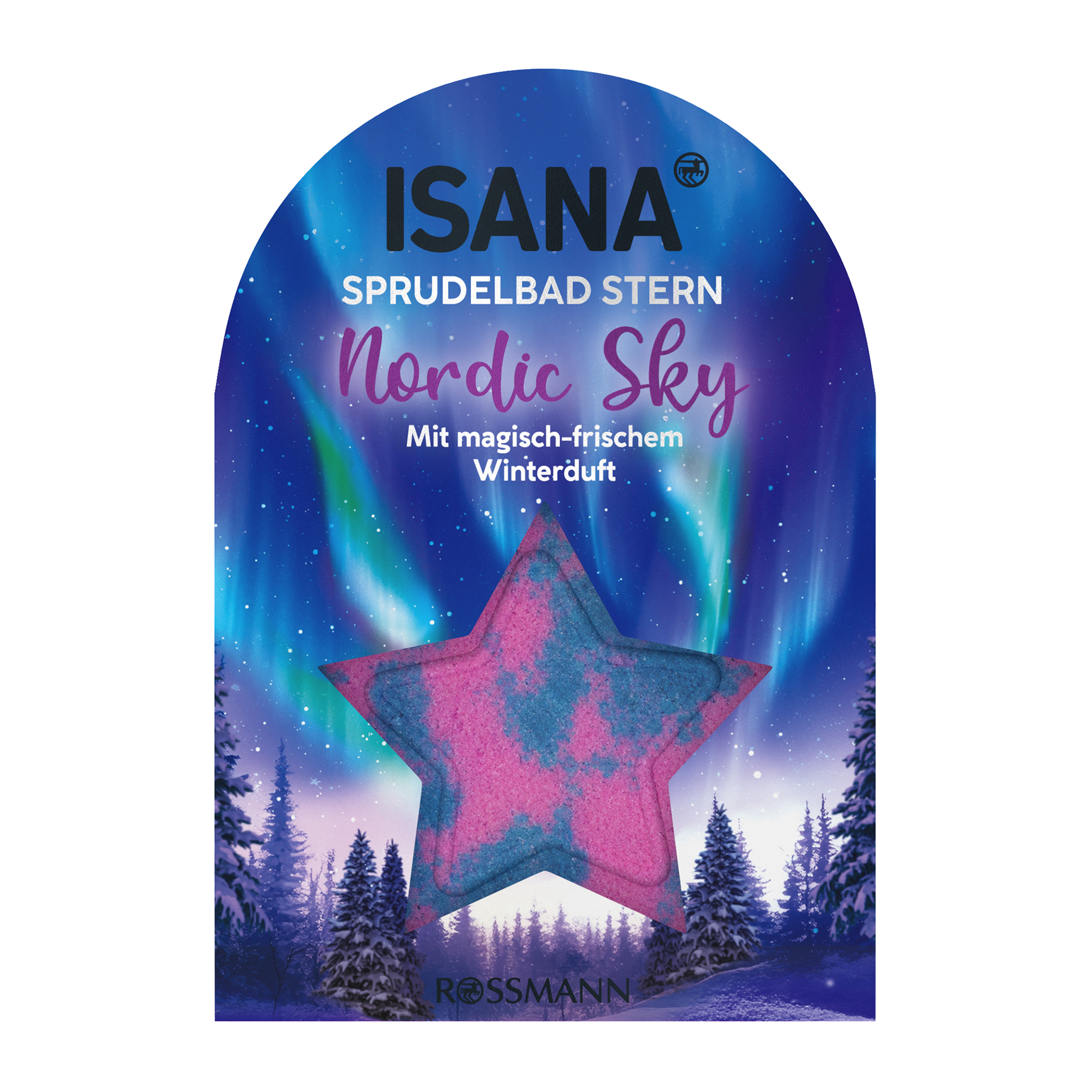 ISANA Koupelová hvězda Nordic Sky