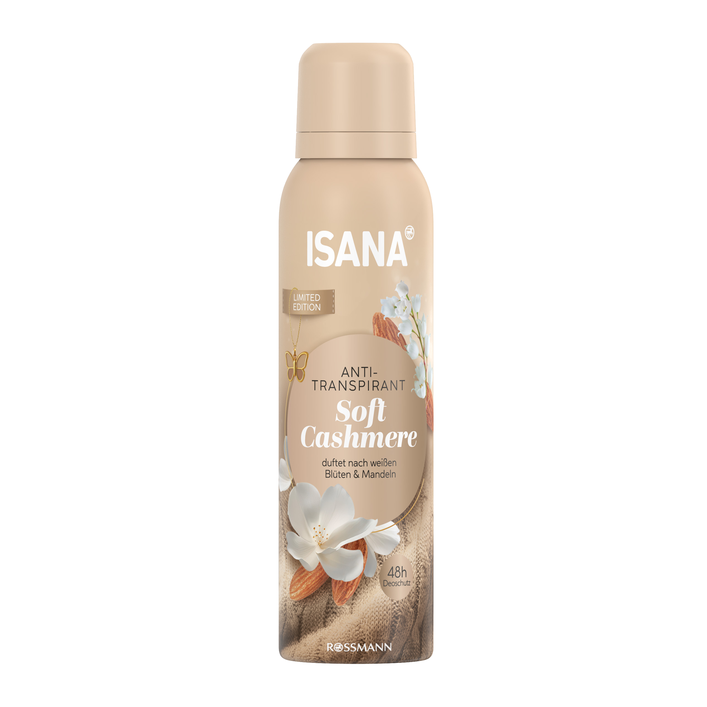 ISANA Deodorant sprej pro ženy Soft Cashmere 150 ml