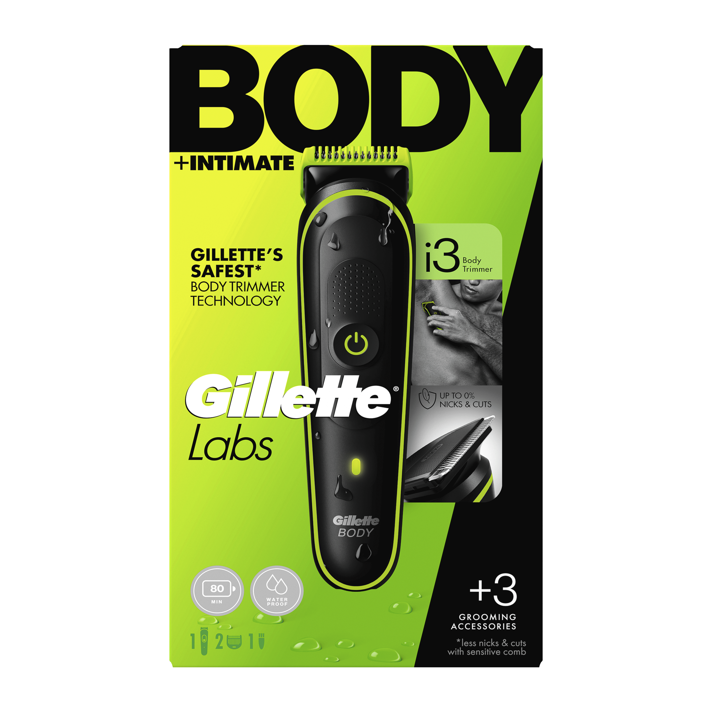 Gillette Holicí strojek s exfoliačním páskem MGK3080