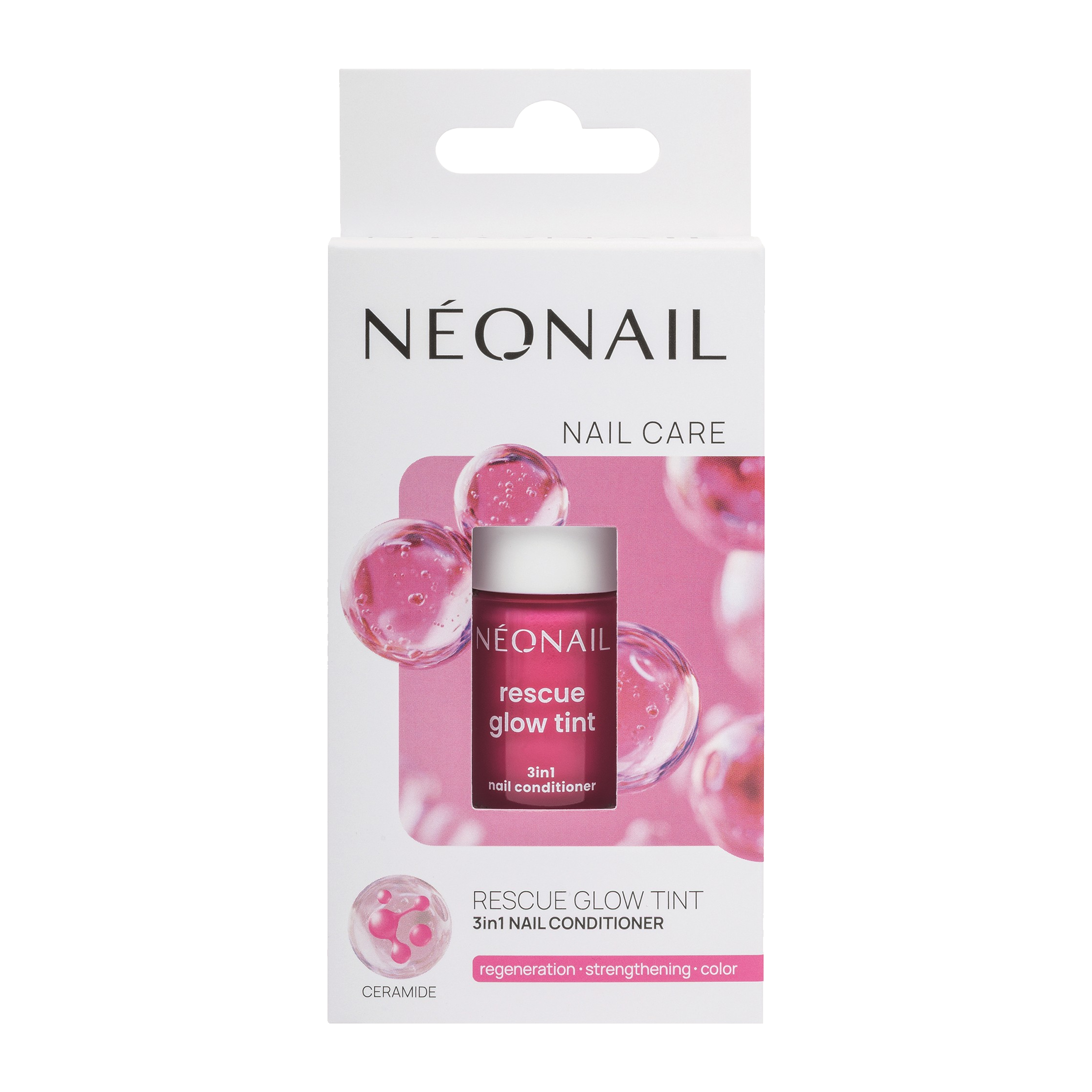 Výživa na nehty Rescue Glow Tint Magenta pink