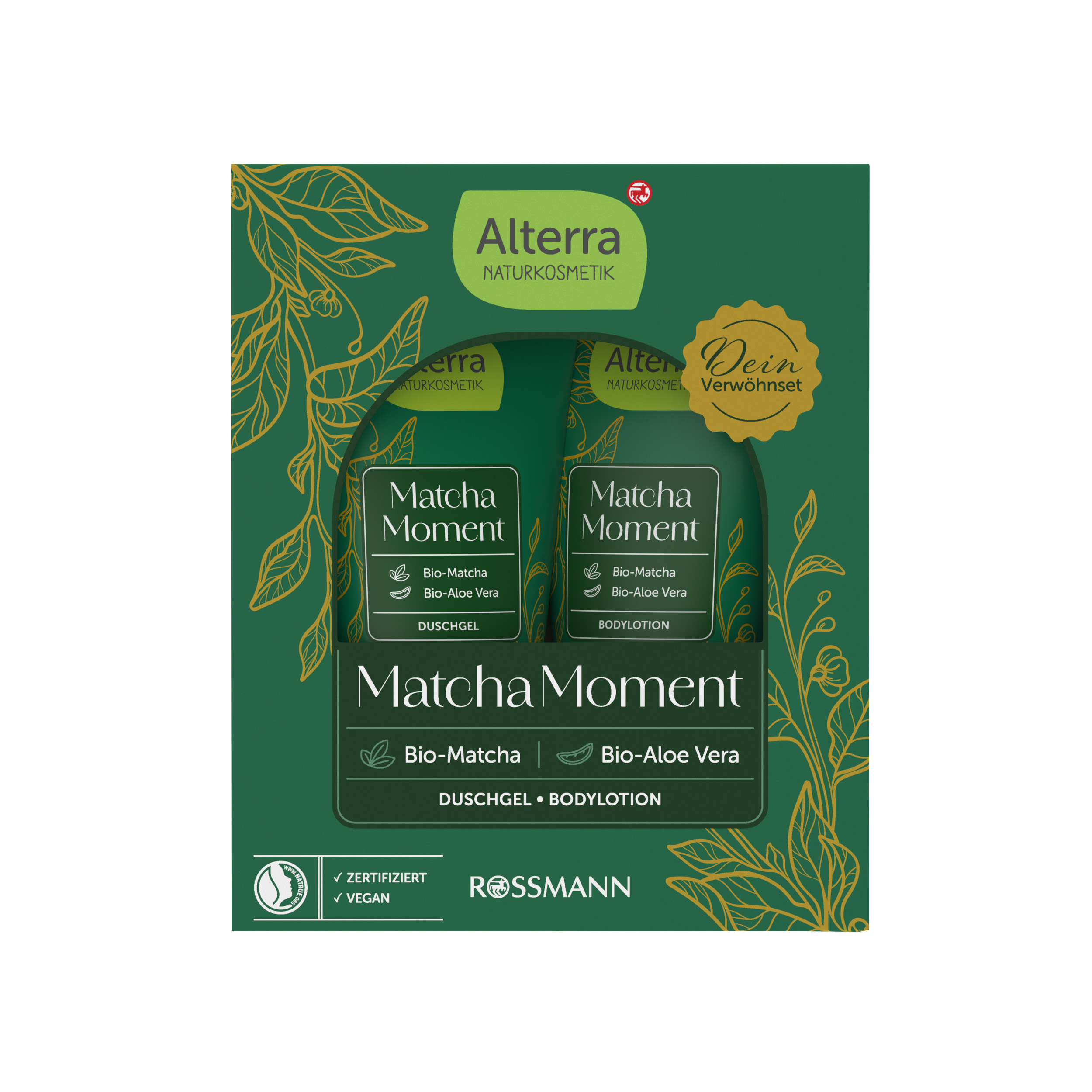 Alterra Naturkosmetik Dárková sada Matcha Moment