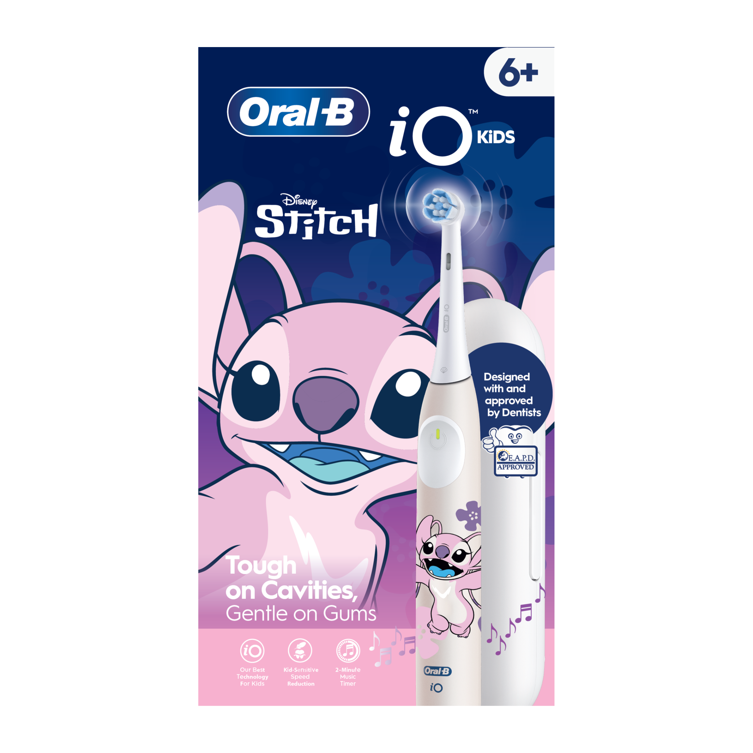 VK Oral-B el ZK IO2pouzdro Kids Stitch