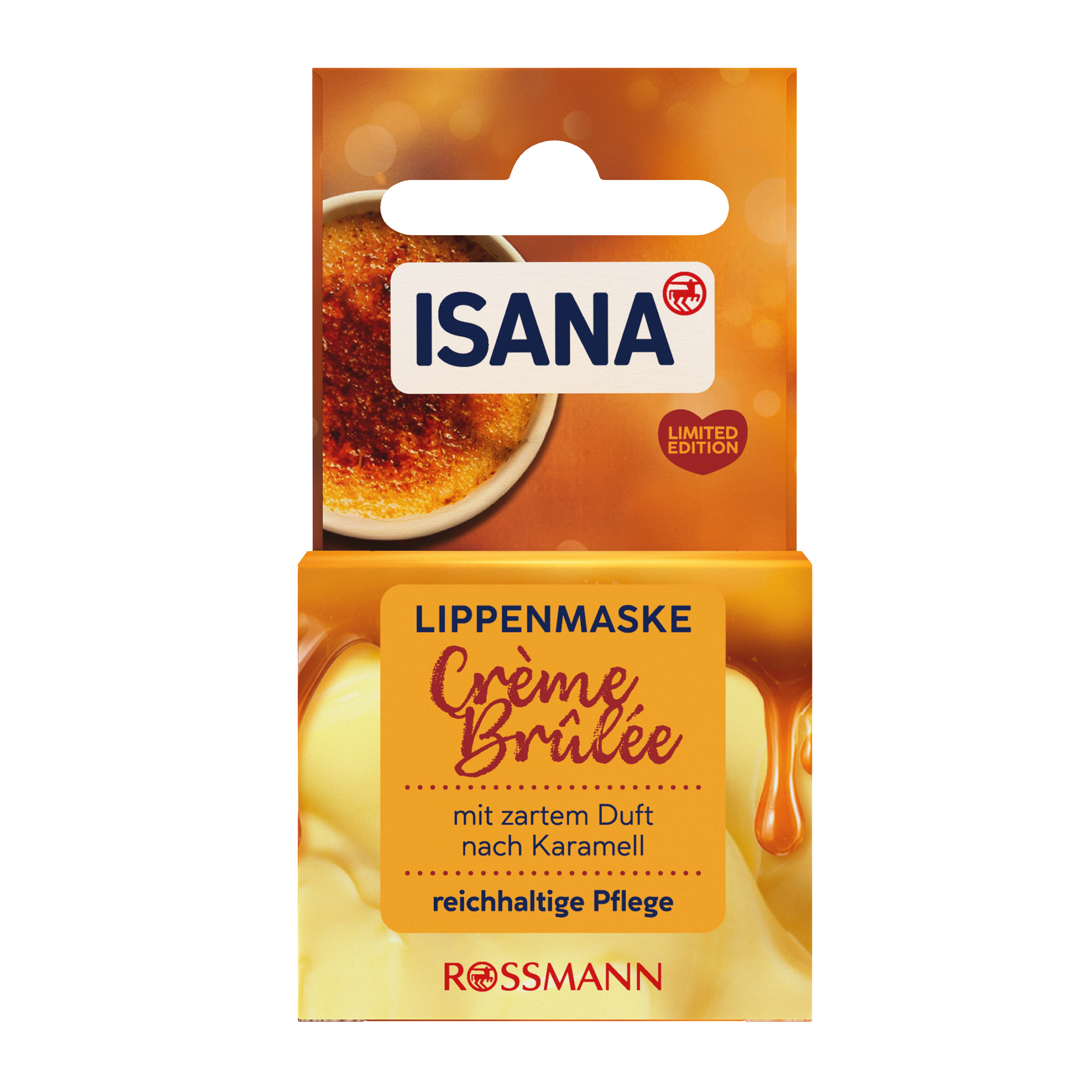 ISANA Balzám na rty Crème Brûlée 15 ml