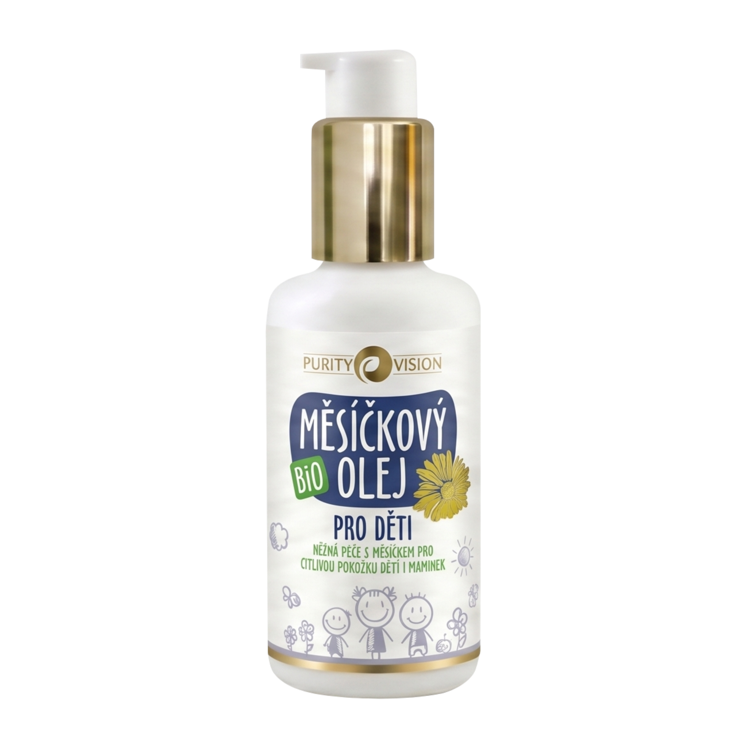 Purity Vision Měsíčkový olej pro děti 100 ml
