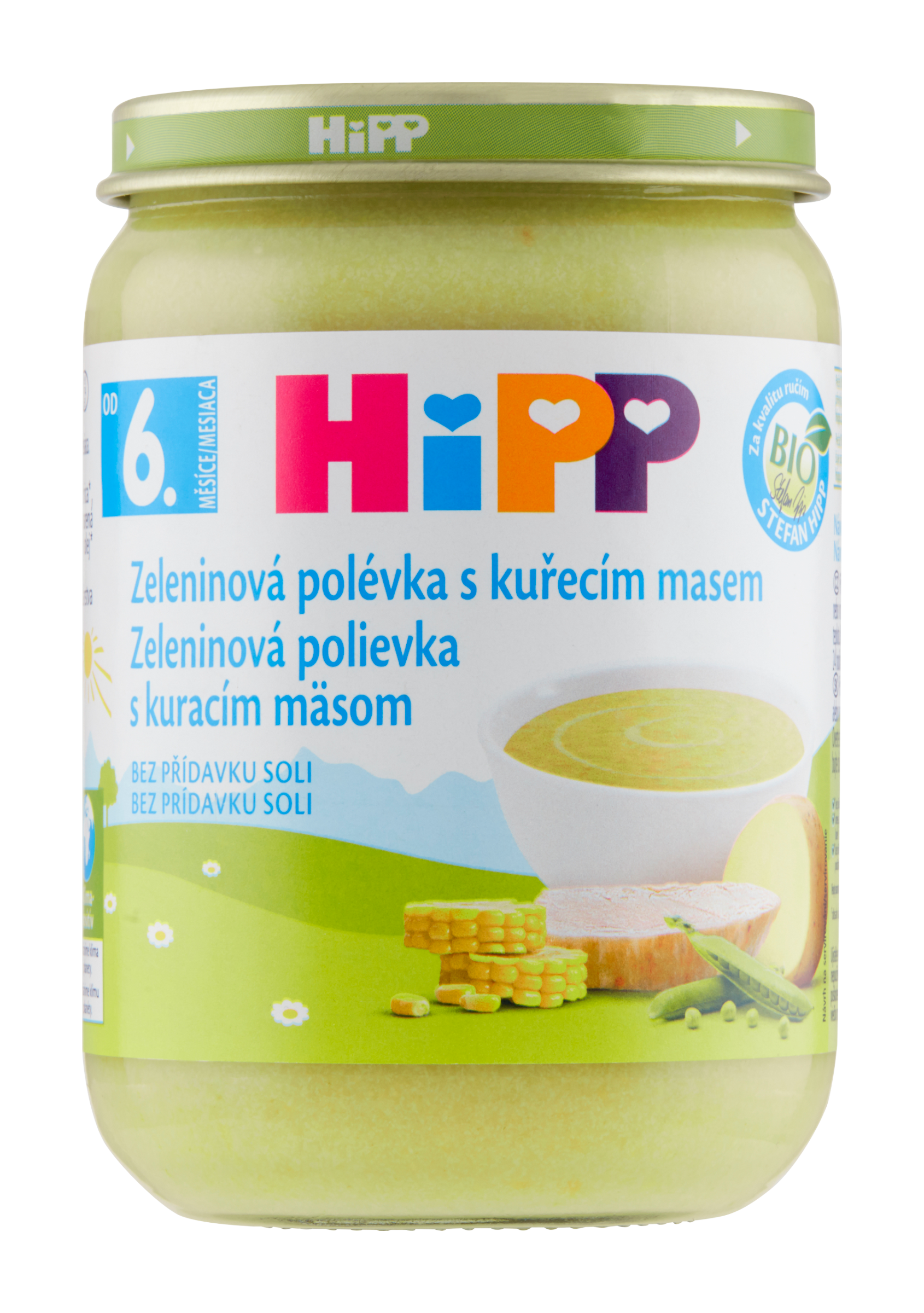 HiPP Bio zeleninová polévka s kuřecím masem