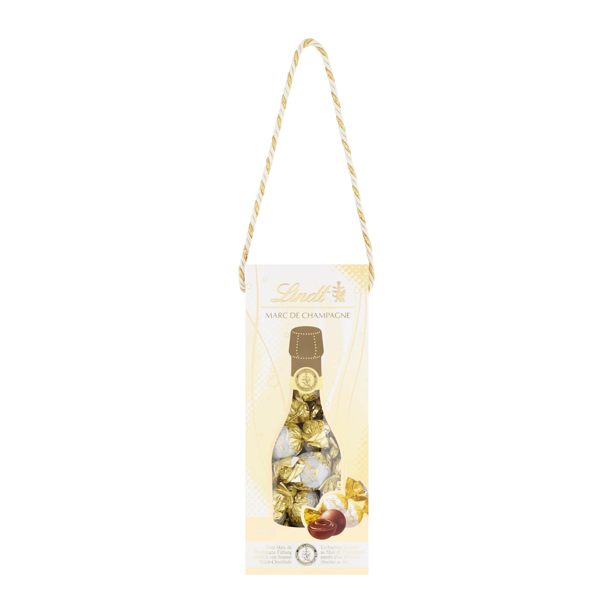 Lindt Pralinky plněné likérem Marc de Champagne