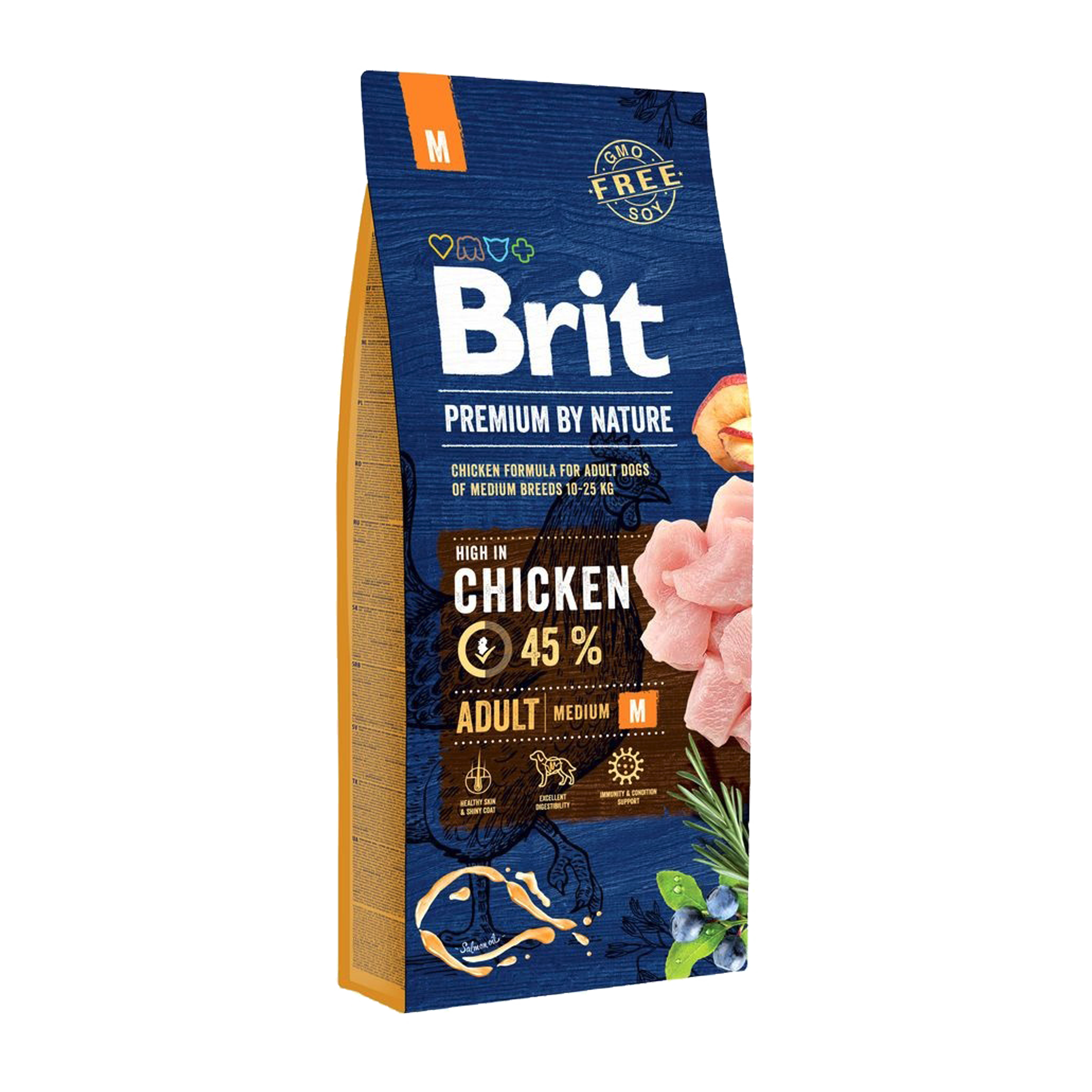 Brit Granule pro psy Premium by Nature Adult Kuřecí 15 kg