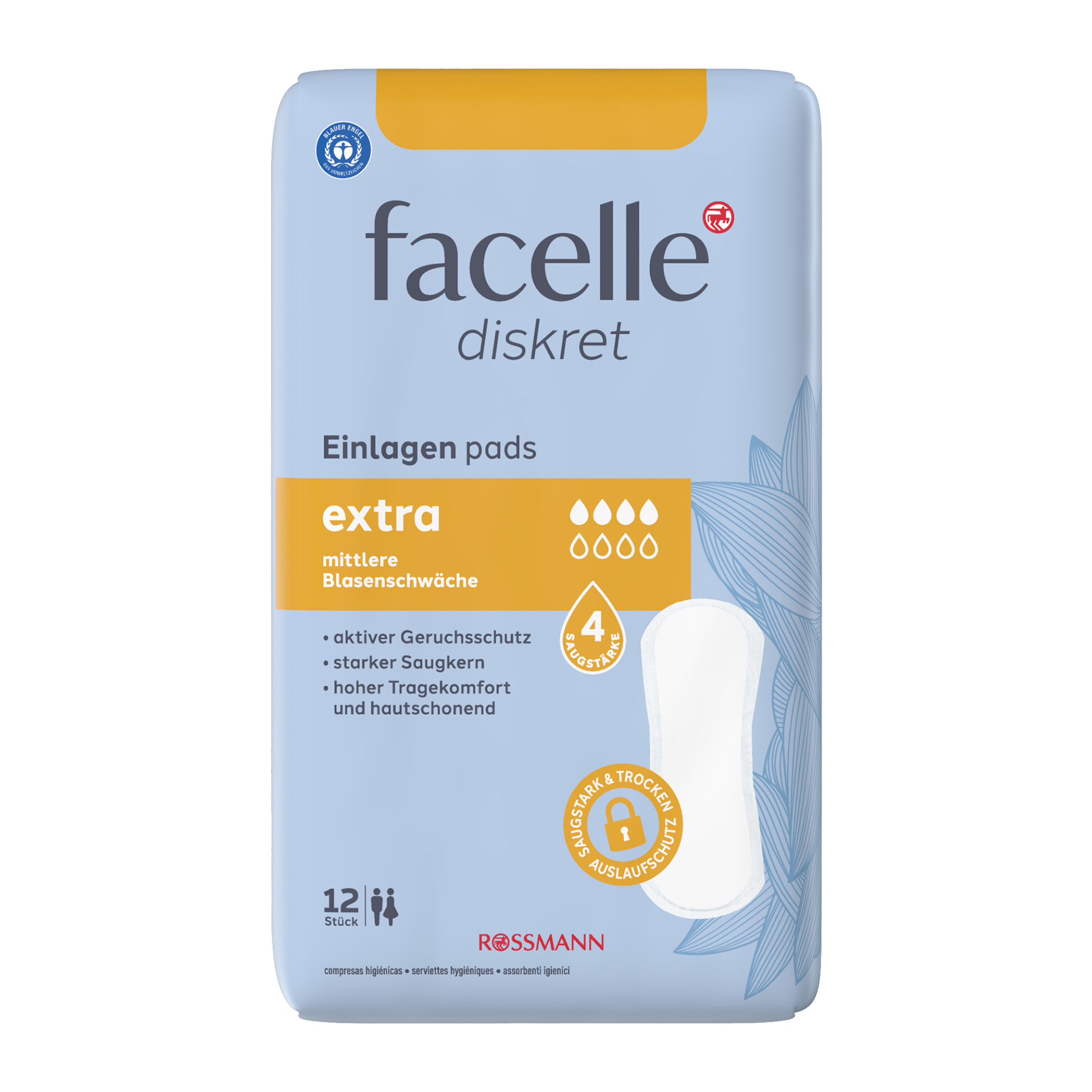 Inkontinenční vložky Extra