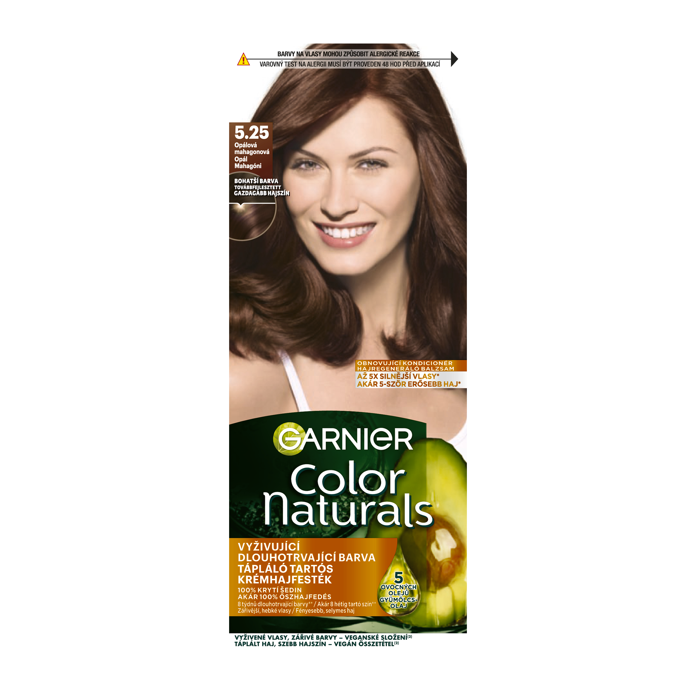 Barva na vlasy Color Naturals 5.25 opálová mahagonová