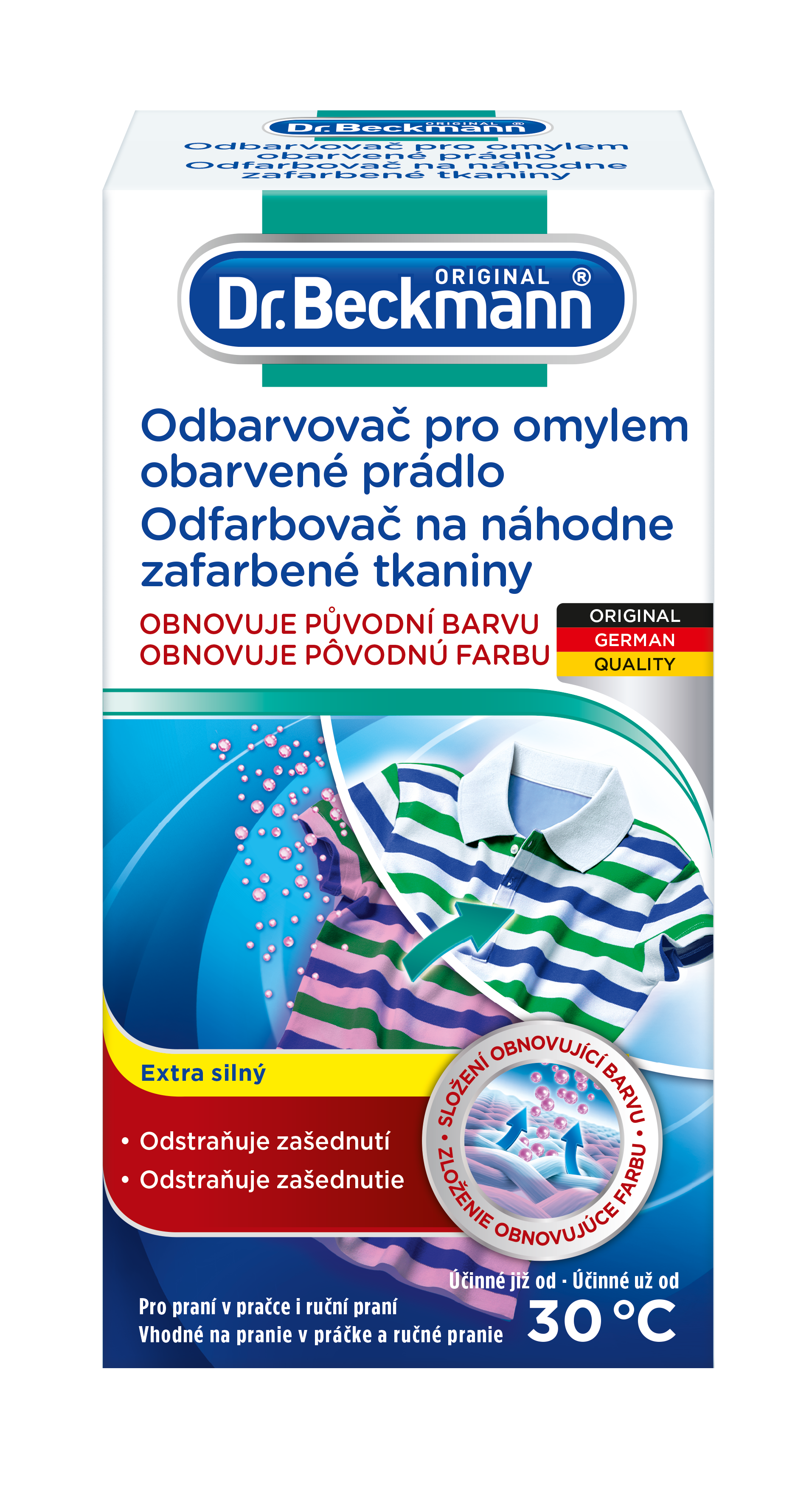 Dr. Beckmann Odbarvovač pro omylem obarvené prádlo 75 g