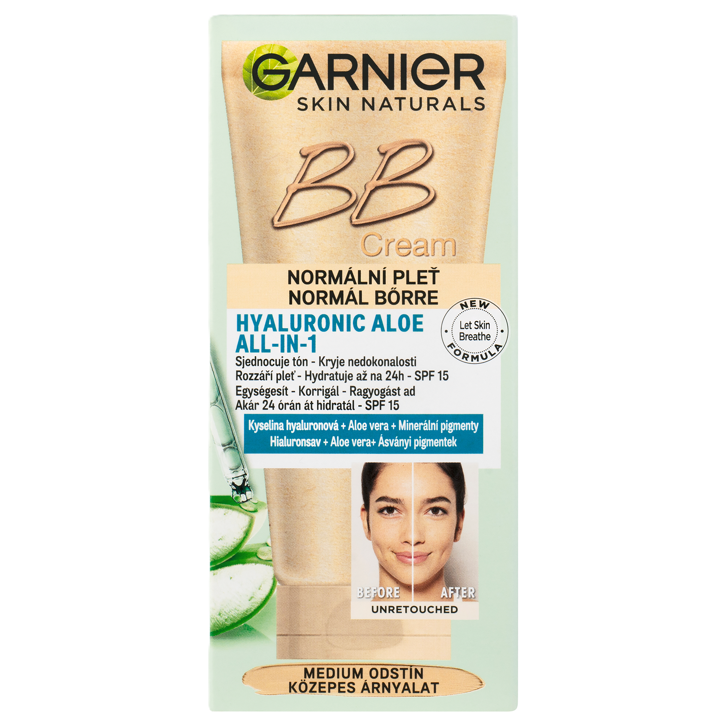 BB krém Hyaluronic Acid All-in-1 medium