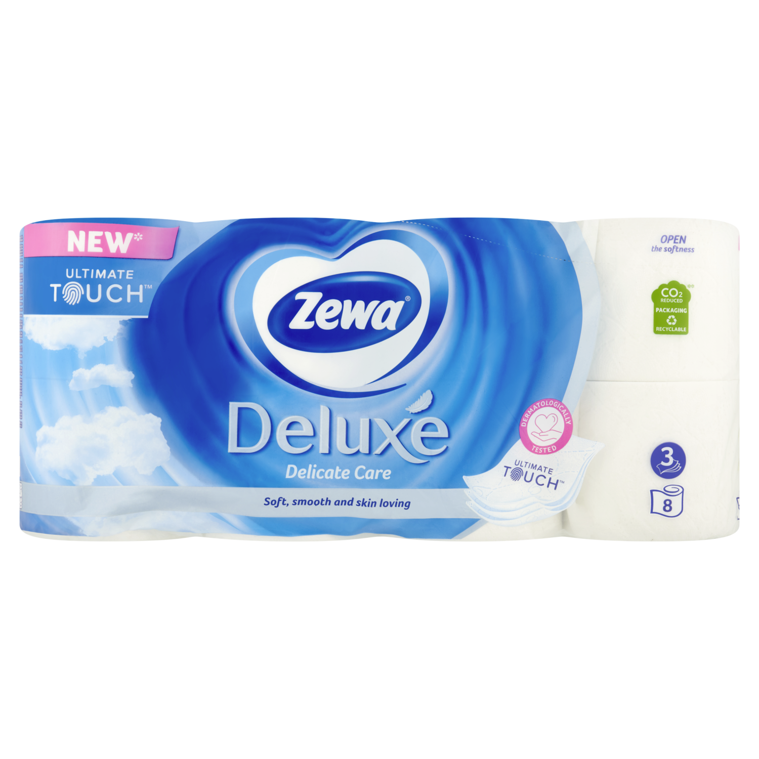 Toaletní papír Deluxe Delicate Care 3vrstvý