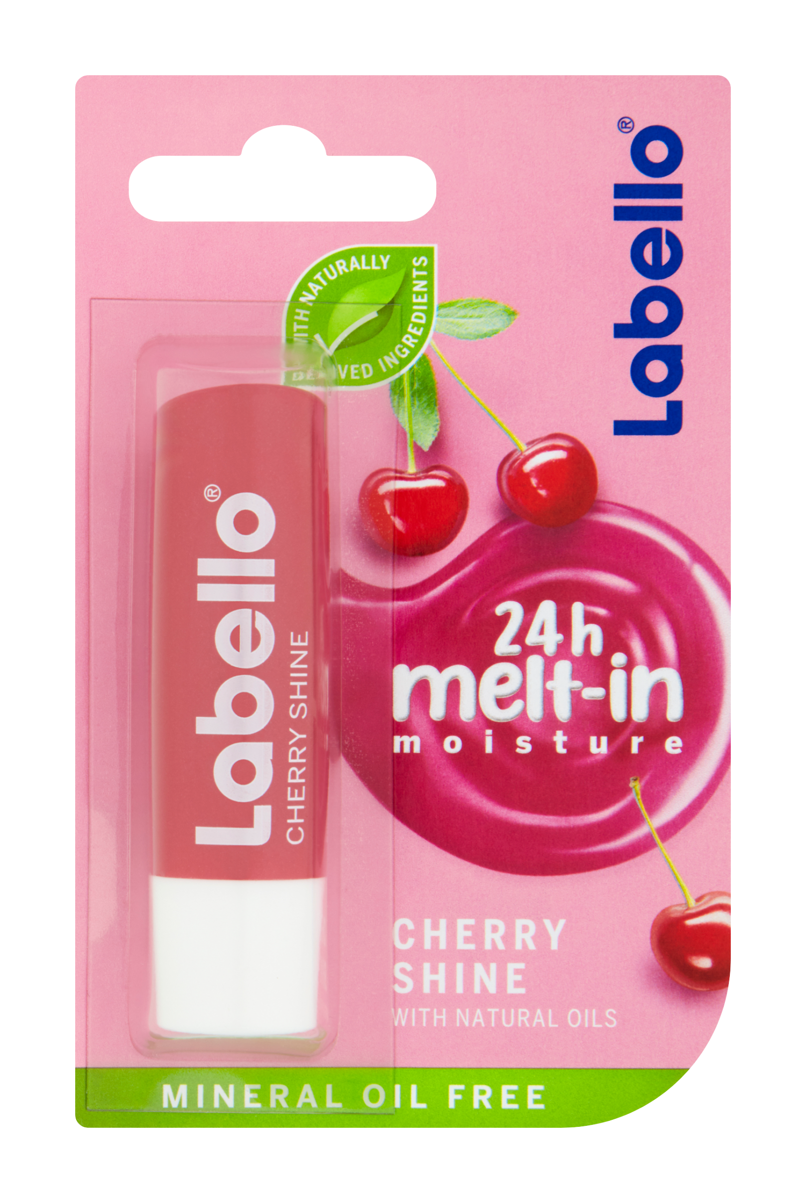 Labello Pečující balzám na rty Cherry Shine 4,8 g