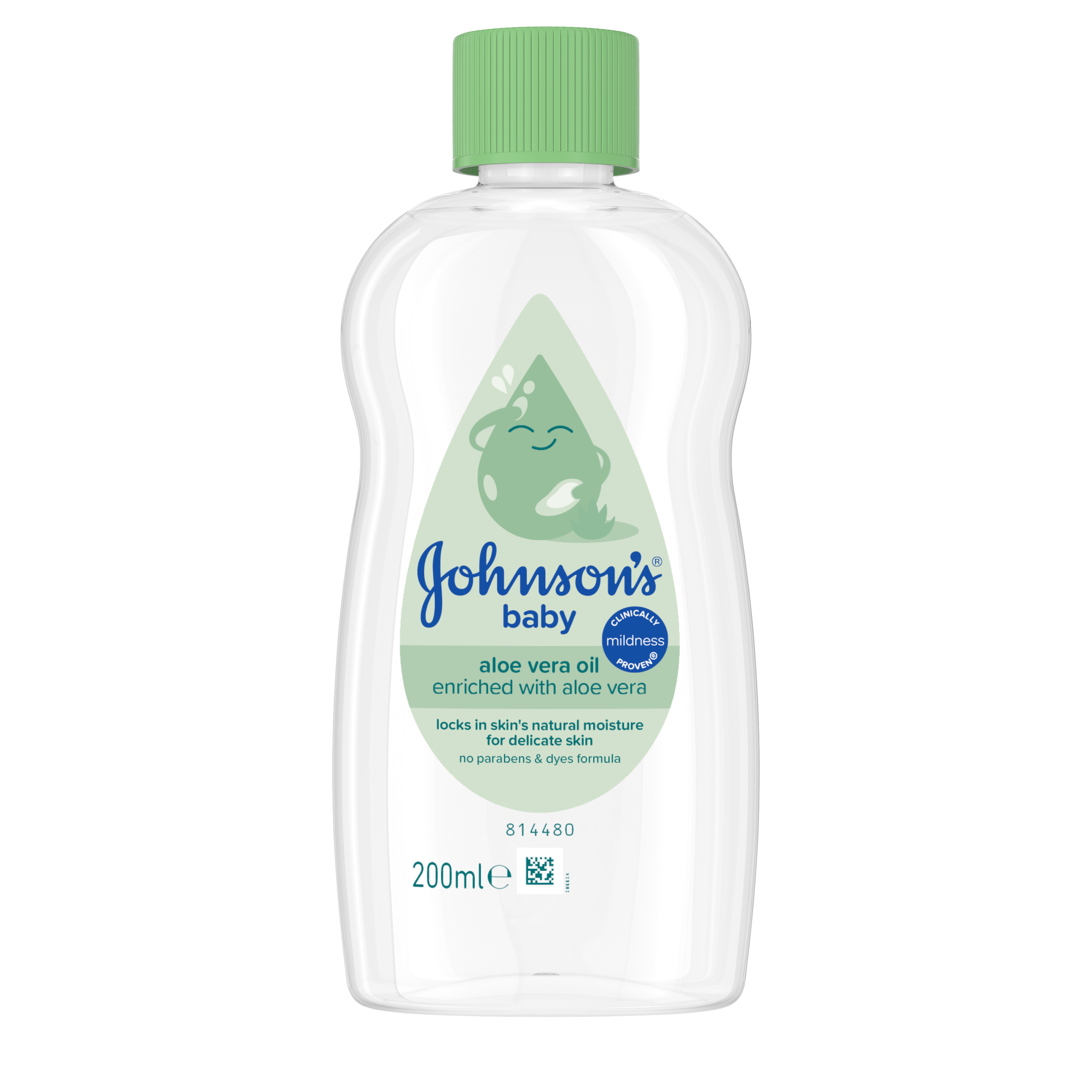 Johnson's Dětský olej s aloe vera 200 ml