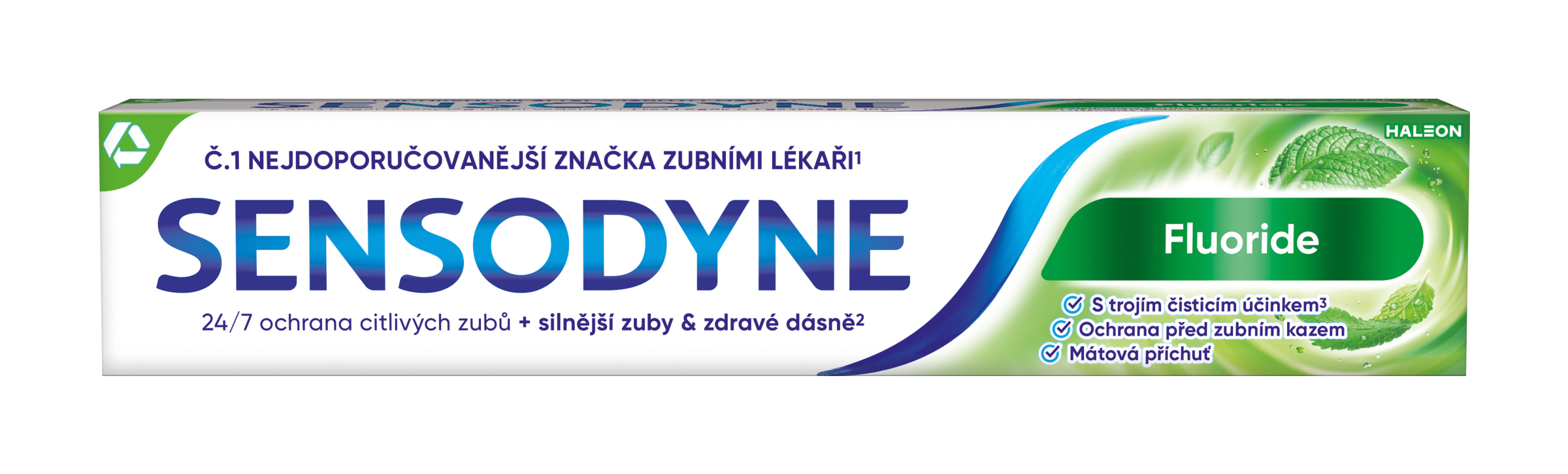 Zubní pasta s fluoridem