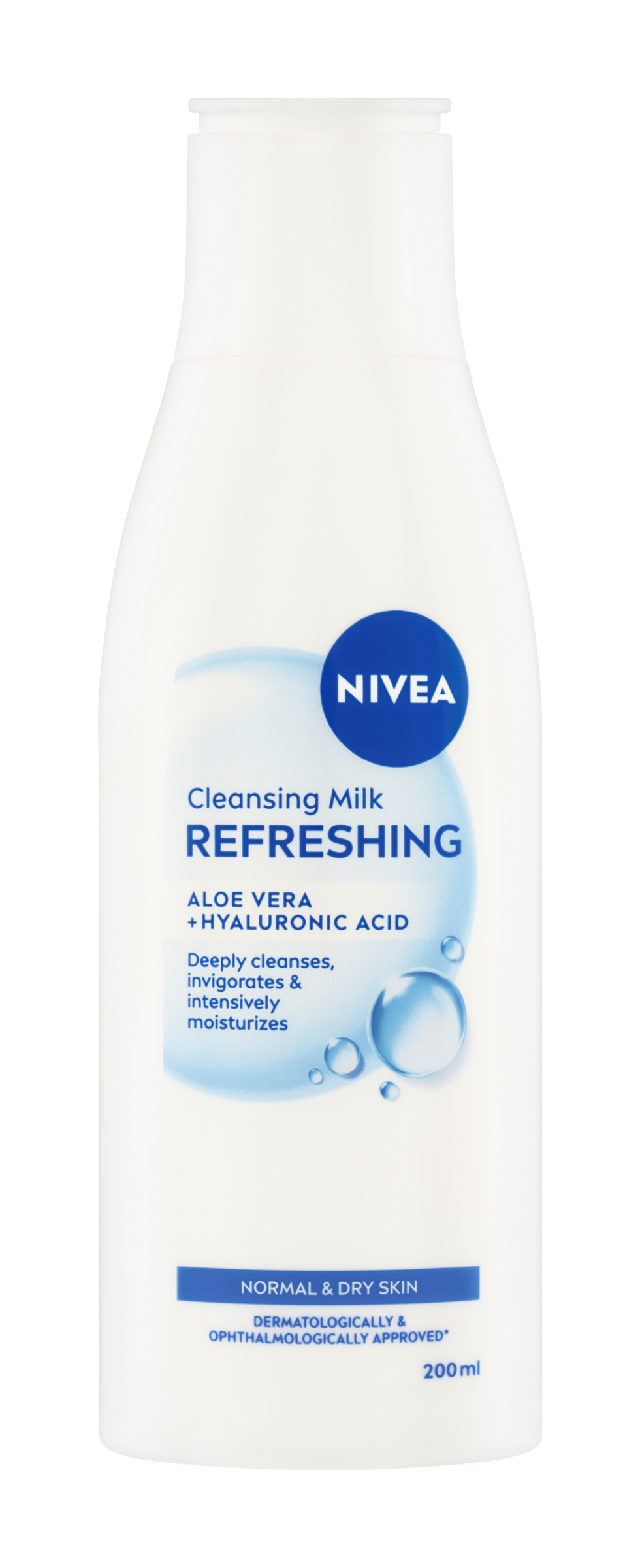 Osvěžující čisticí pleťové mléko pro normální a suchou pleť