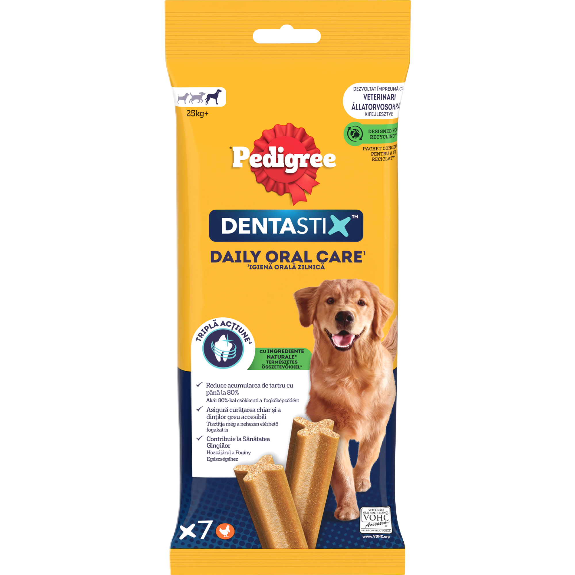 Denní péče o ústní dutinu Dentastix 25+ kg
