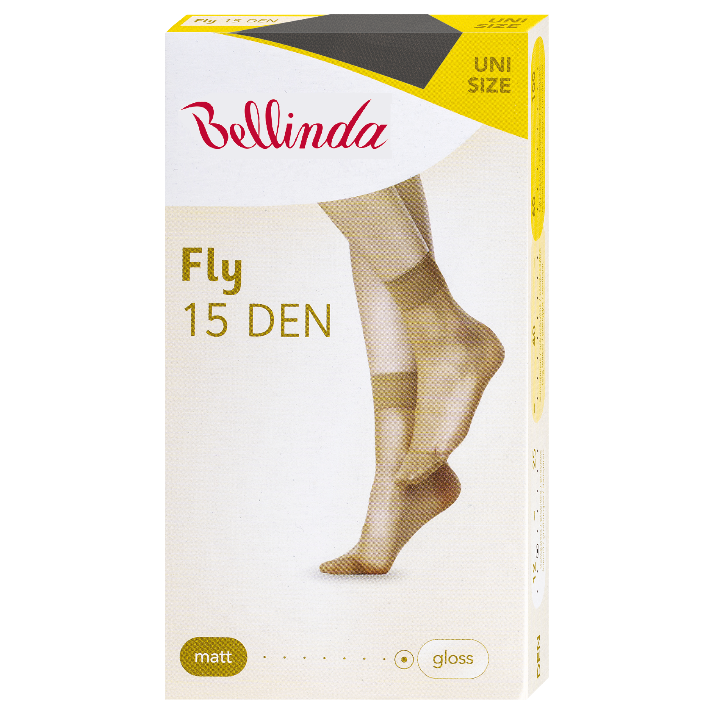 Bellinda Ponožky Fly, černé, vel. uni