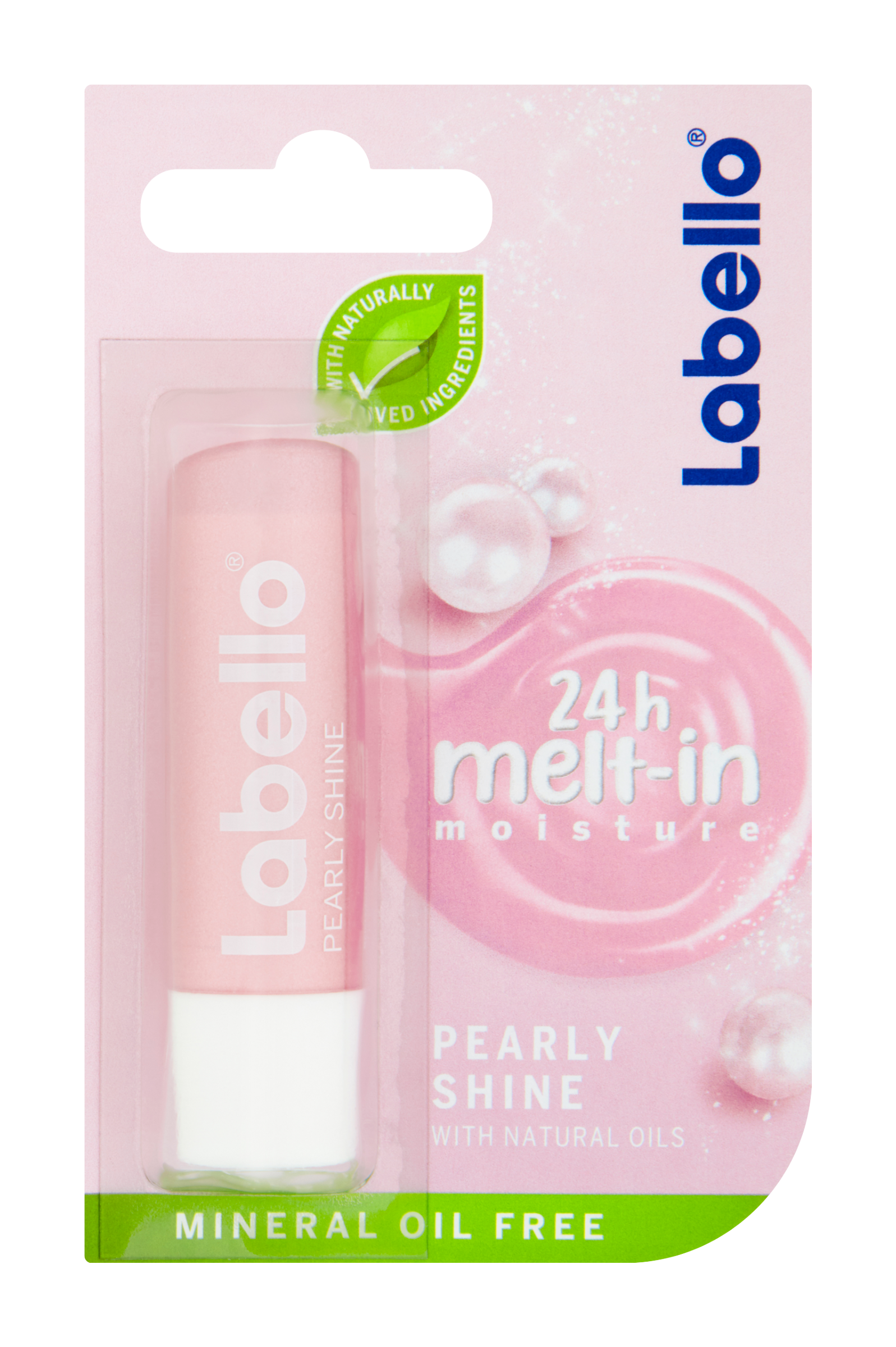 Labello Pečující balzám na rty Pearly Shine 4,8 g