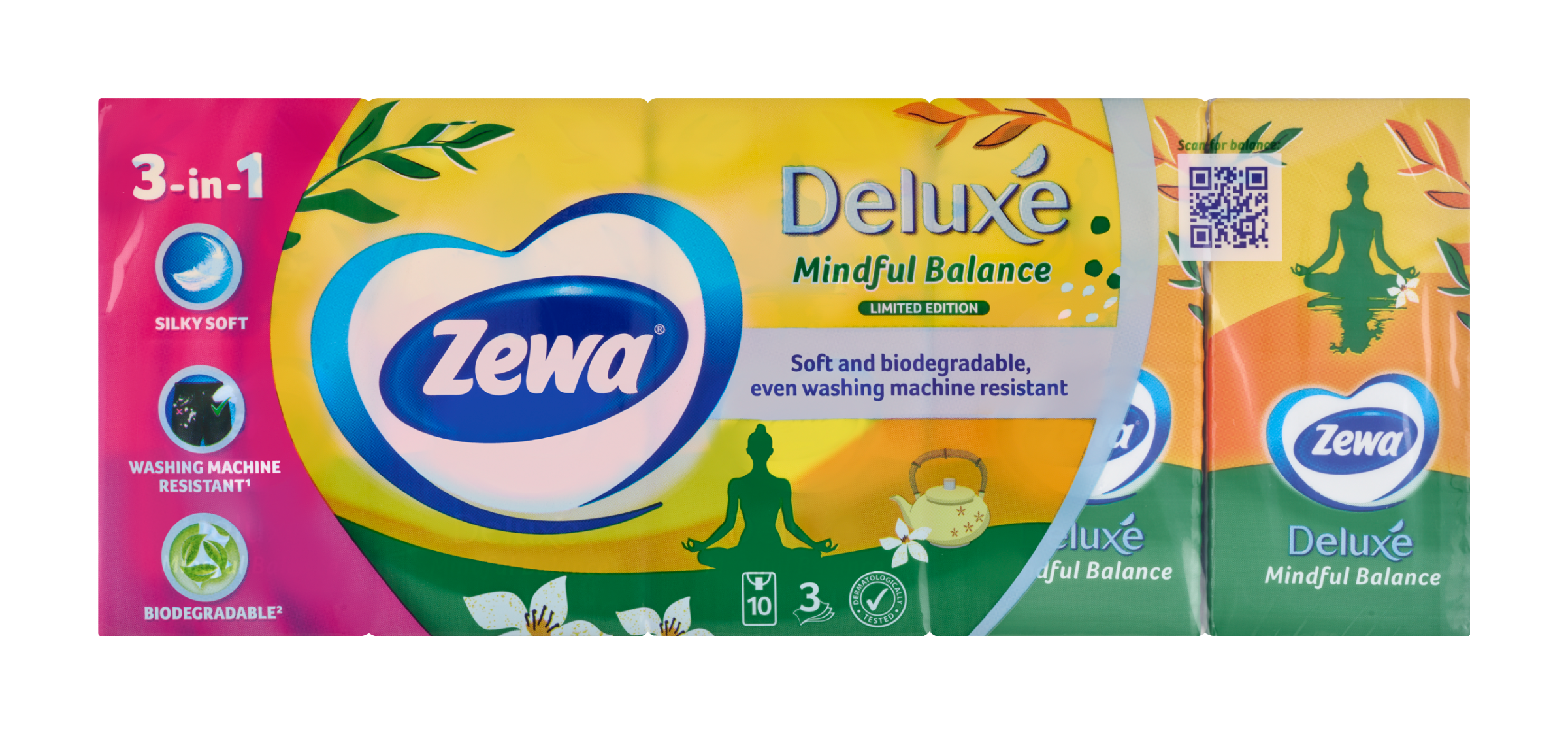 Papírové kapesníčky 3vrstvé Deluxe
