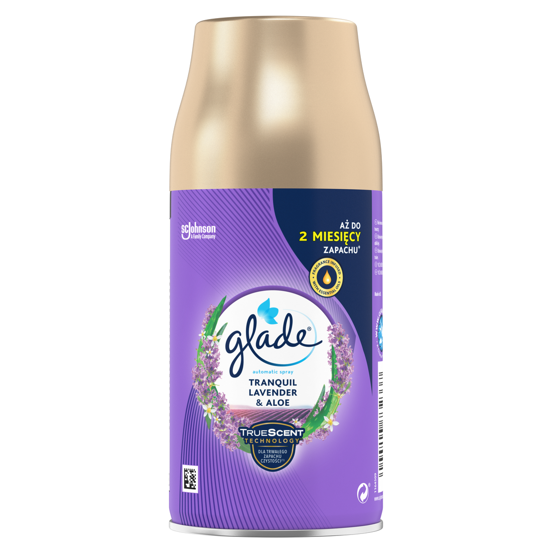 Glade Náplň do automatického osvěžovače vzduchu Tranquil Lavender & Aloe Tranquil Lavender & Jasmine 269 ml