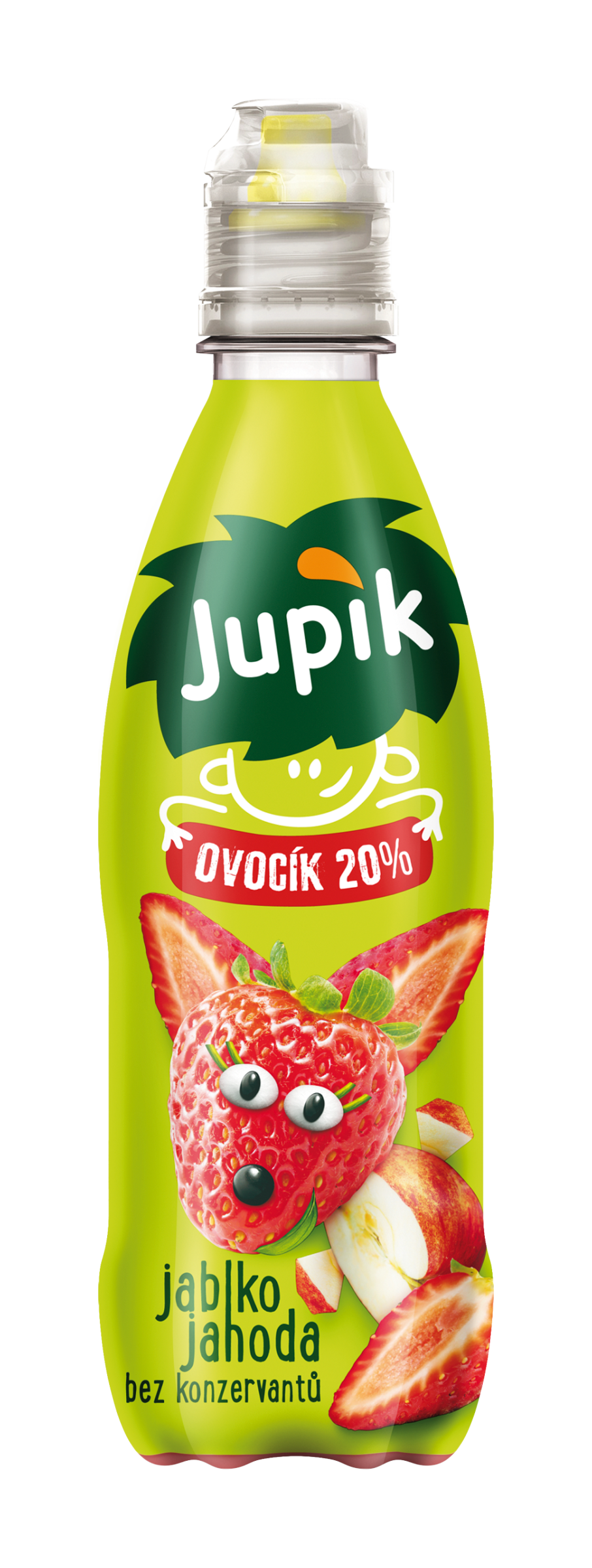 Ovocík 20% jablko a jahoda