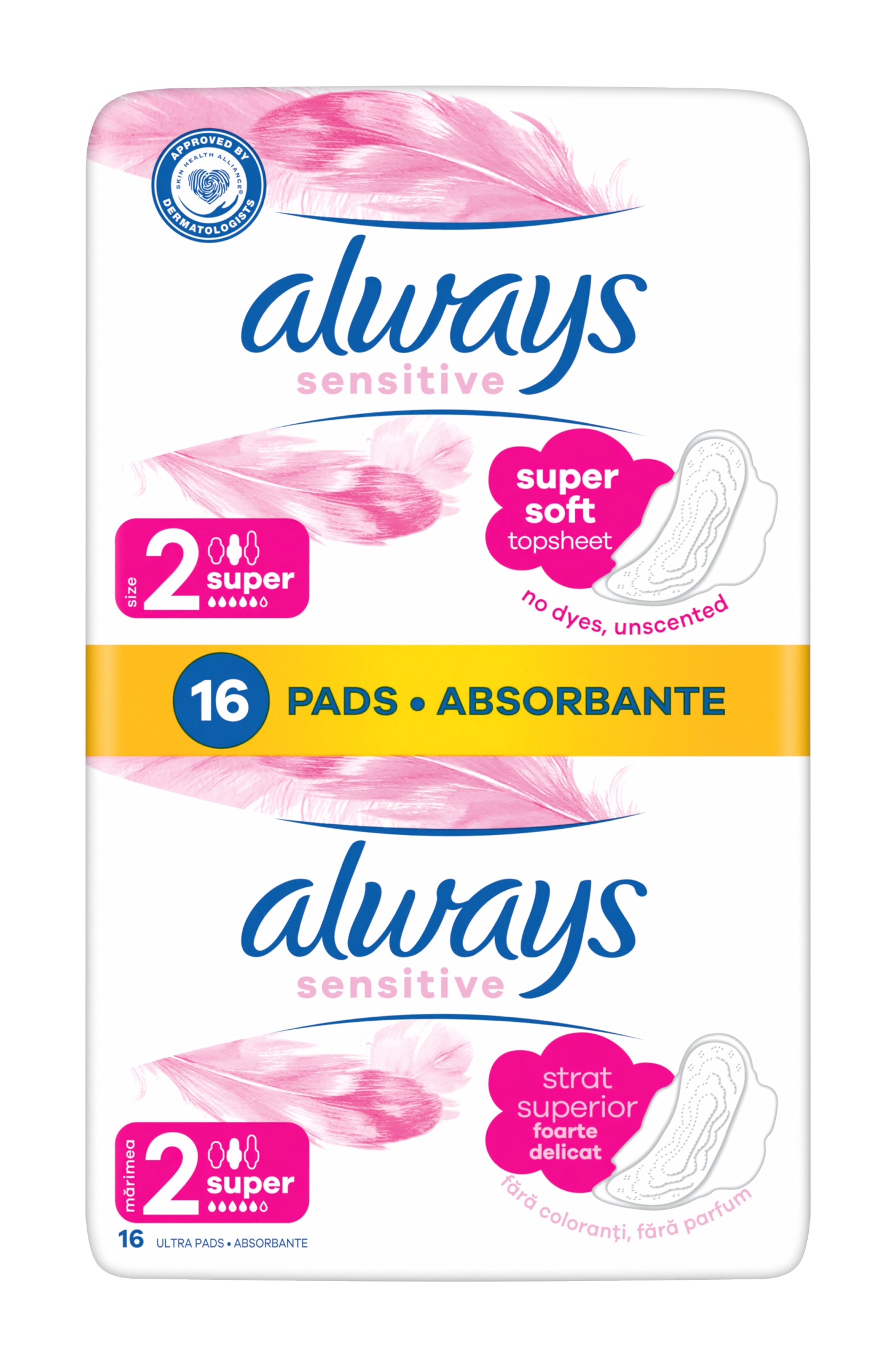 Hygienické vložky Ultra Sensitive vel. 2