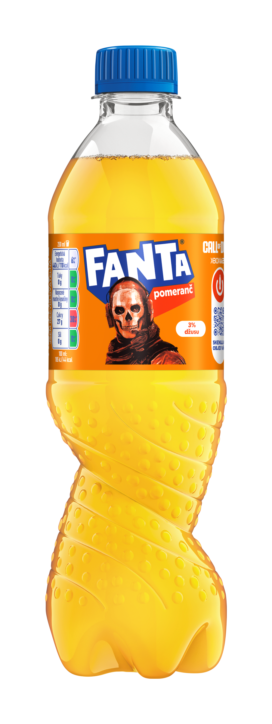 Fanta s příchutí pomeranče