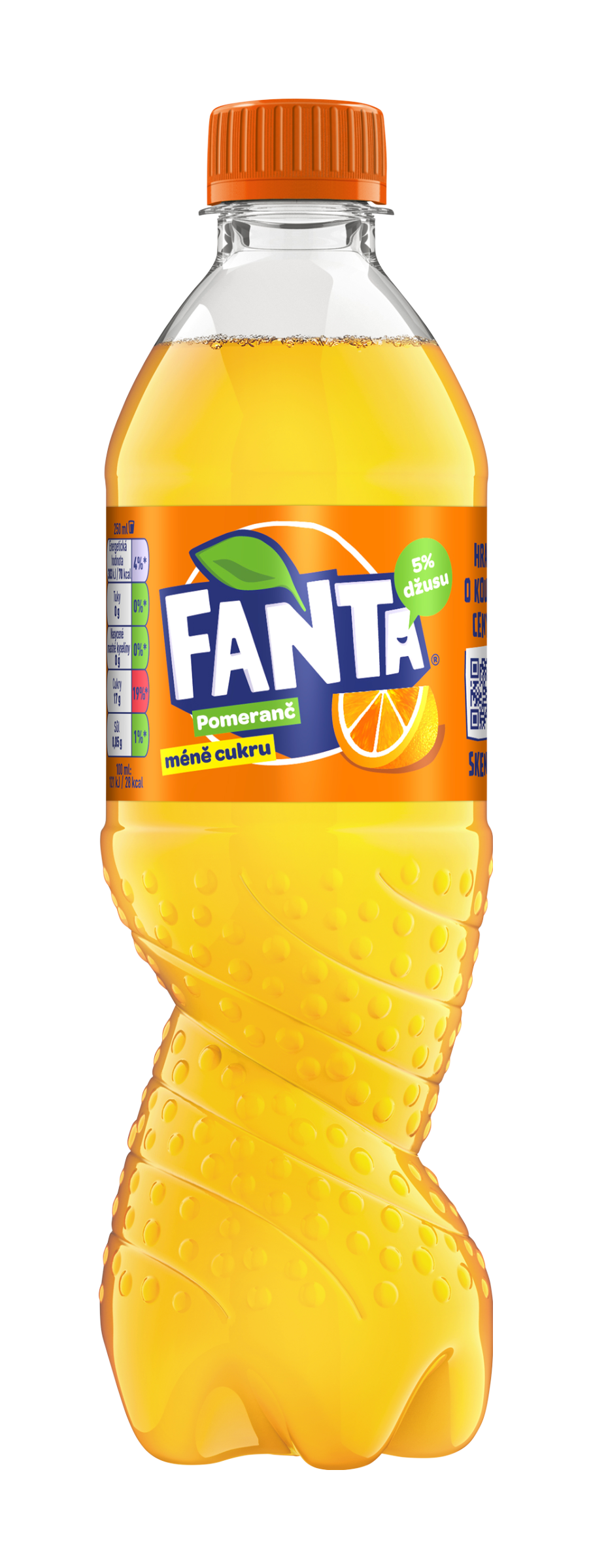 Fanta s přichutí pomeranče