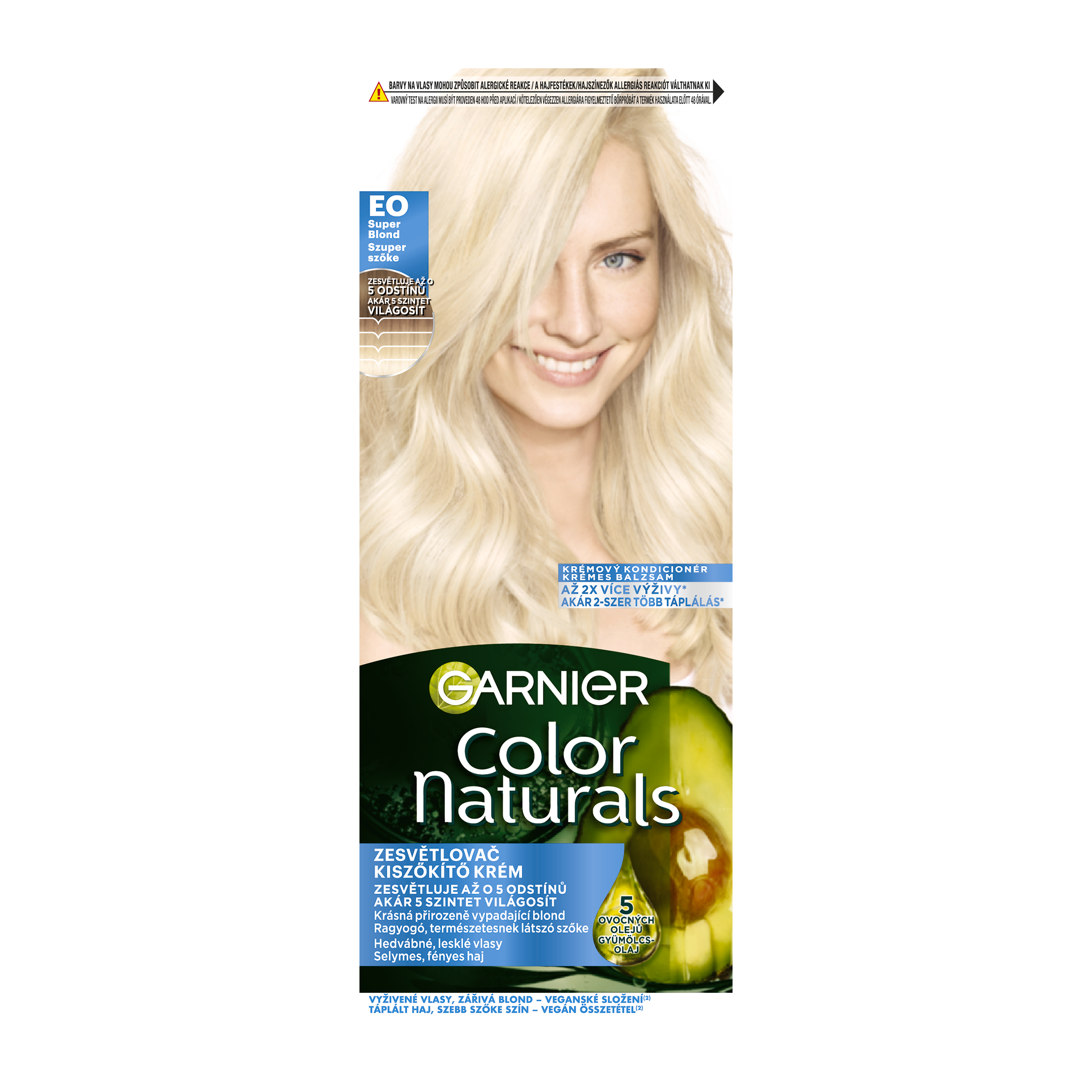 Barva na vlasy Color Naturals E0