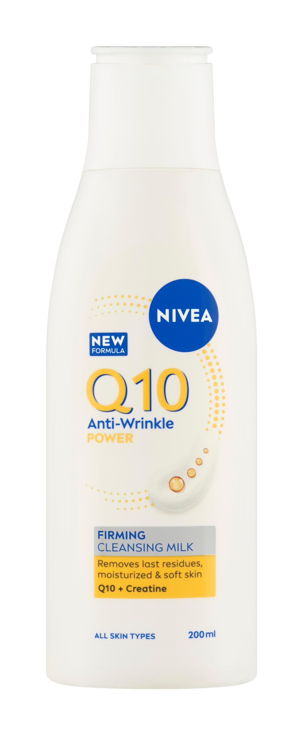 Čisticí pleťové mléko proti vráskám Q10