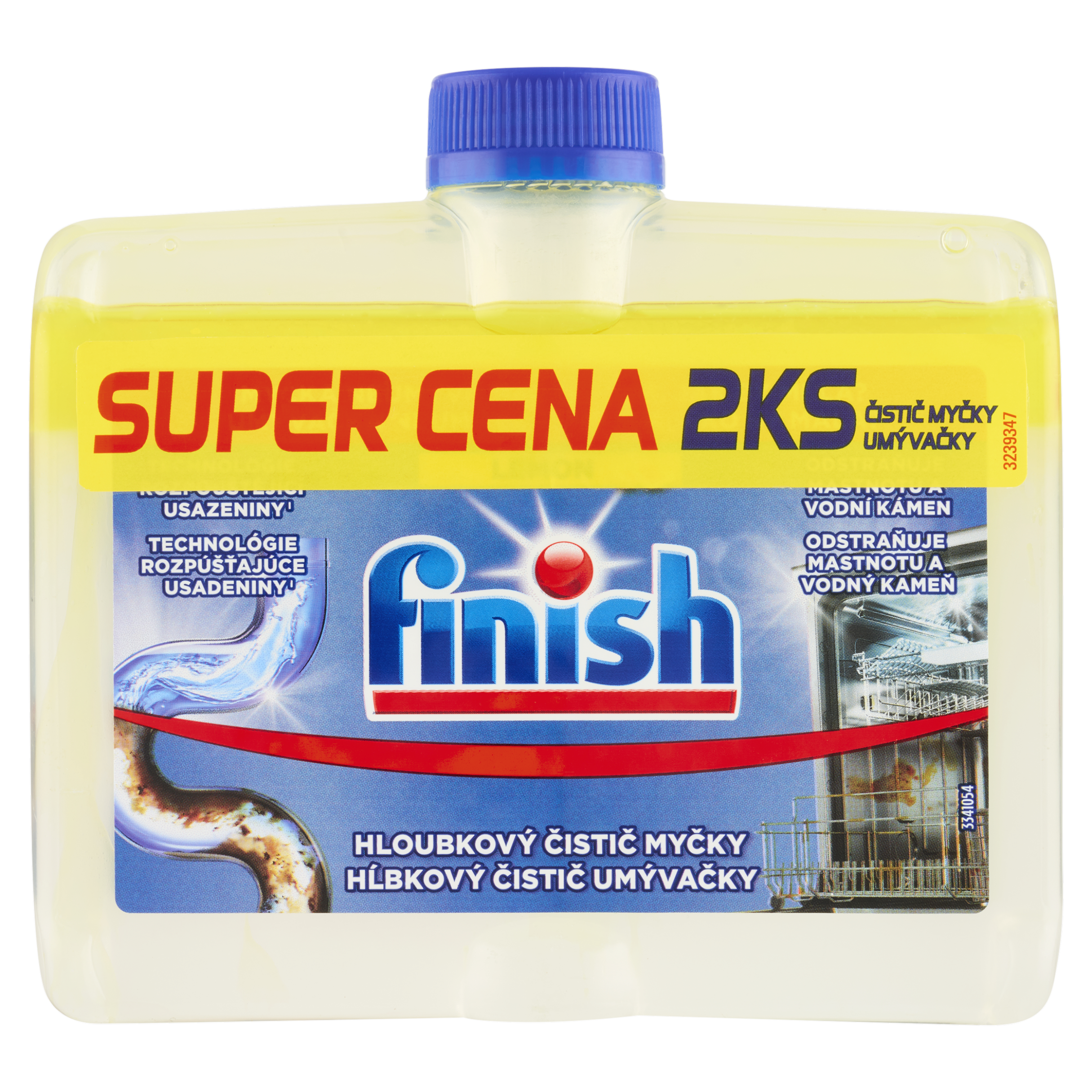 Finish Čistič myčky Lemon Sparkle  500 ml