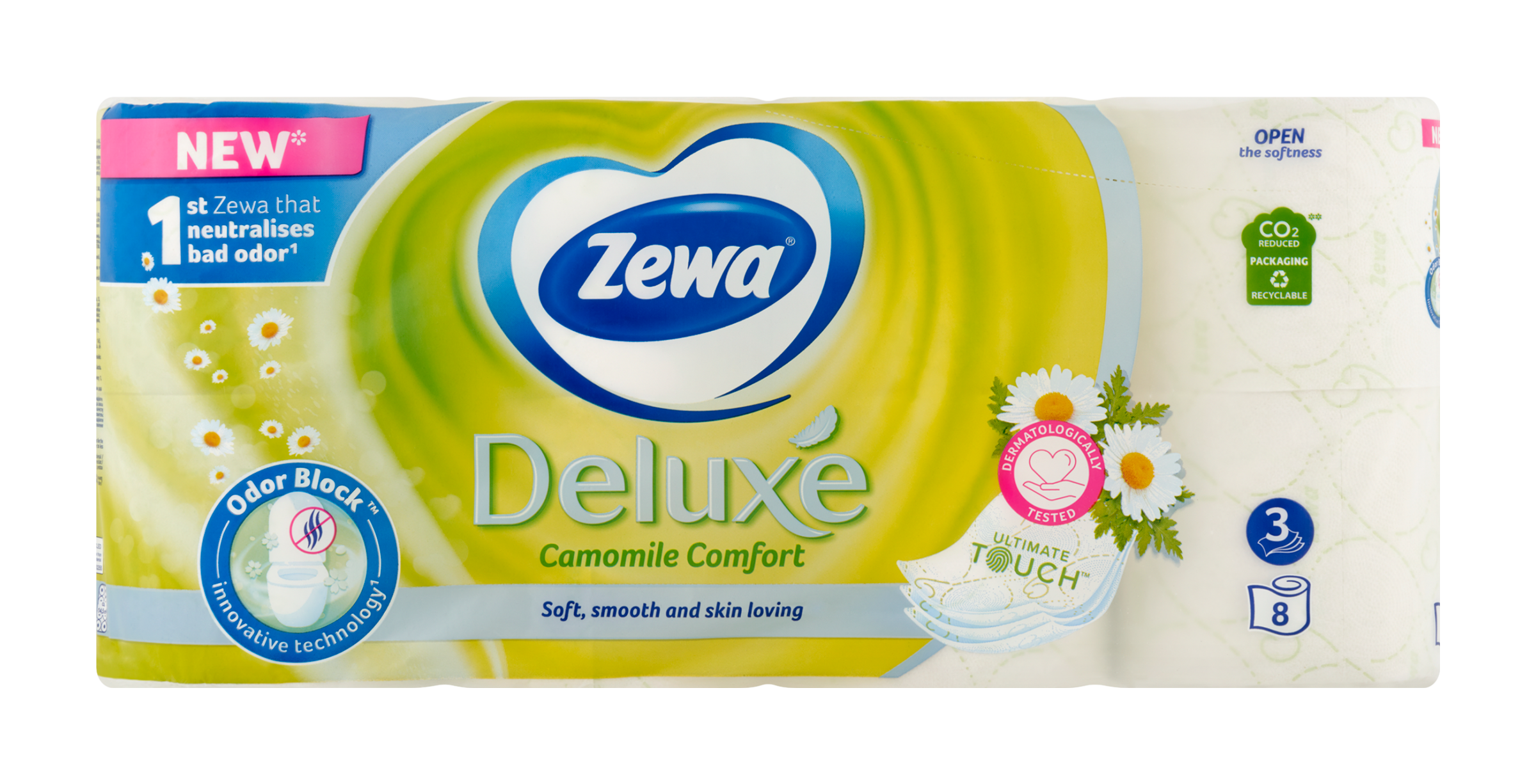 Toaletní papír Deluxe Camomile Comfort 3vrstvý