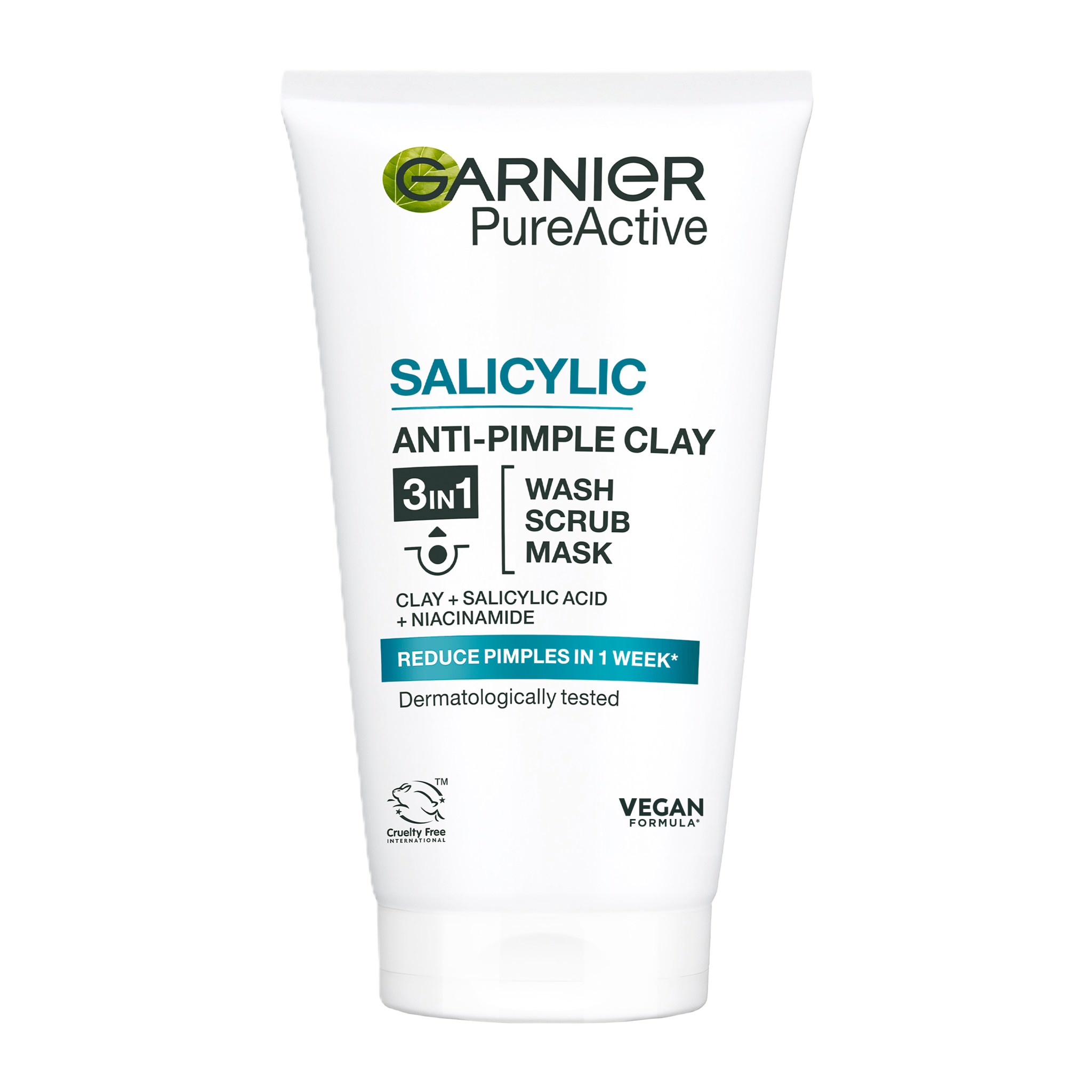 Garnier Čisticí peeling 3v1 Pure 150 ml