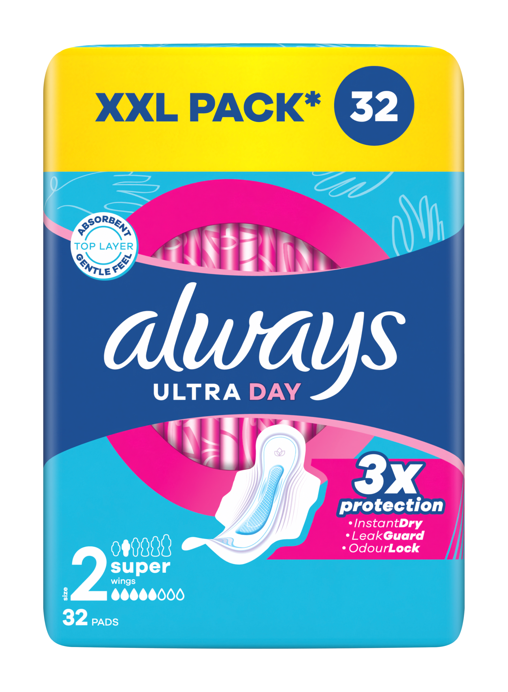 Hygienické vložky s křidélky Ultra Long vel. 2