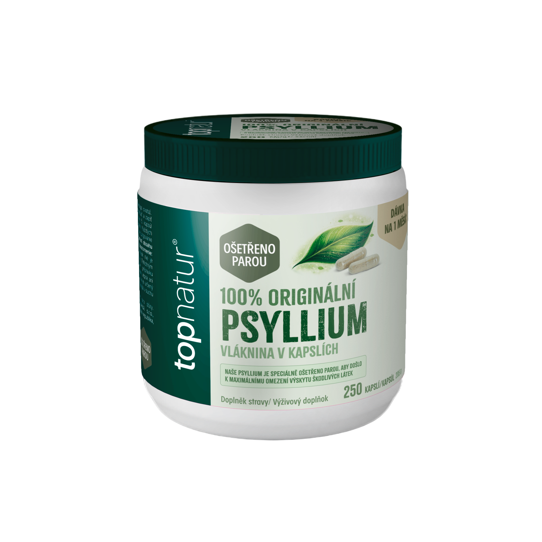 Topnatur Psyllium, doplněk stravy 250 ks