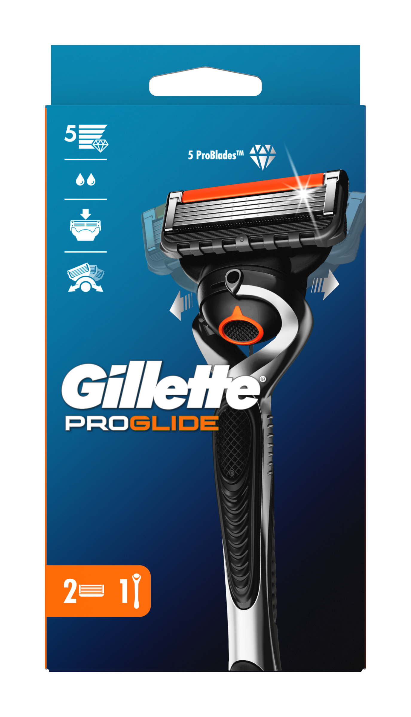 Holicí strojek pro muže Fusion5 ProGlide + náhradní holicí hlavice