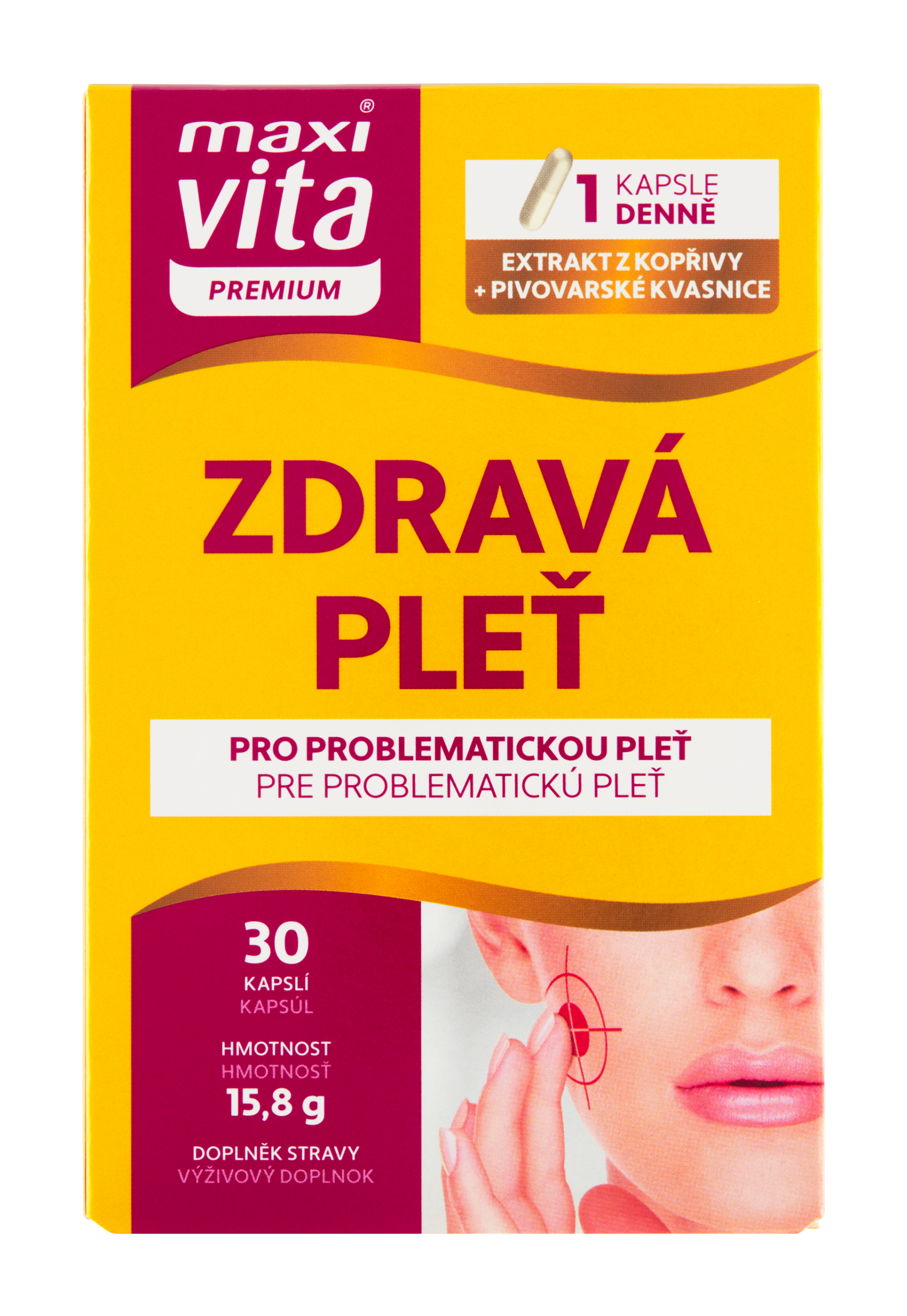 Premium Zdravá pleť, doplněk stravy