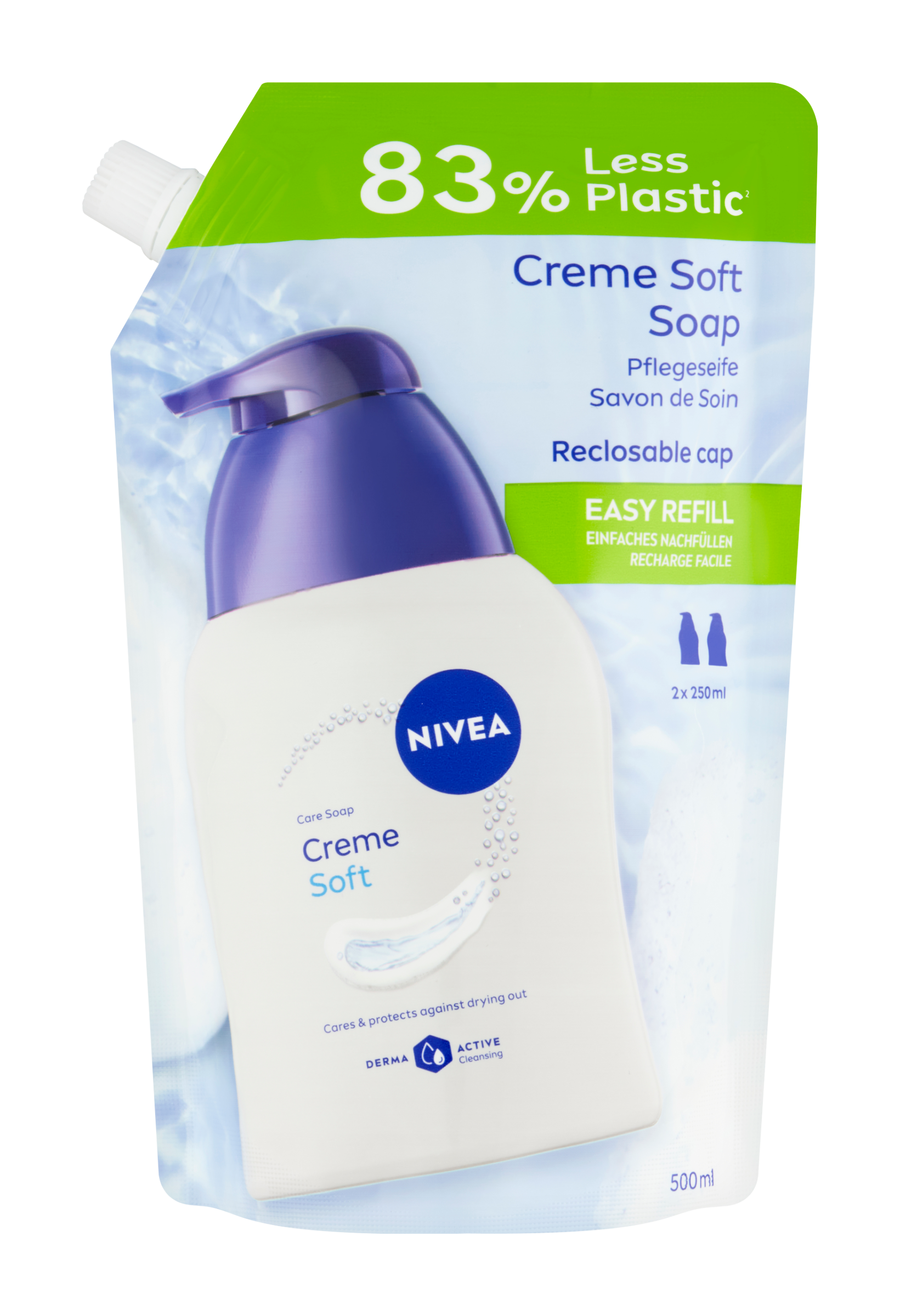 Krémové tekuté mýdlo Creme Soft náhradní náplň