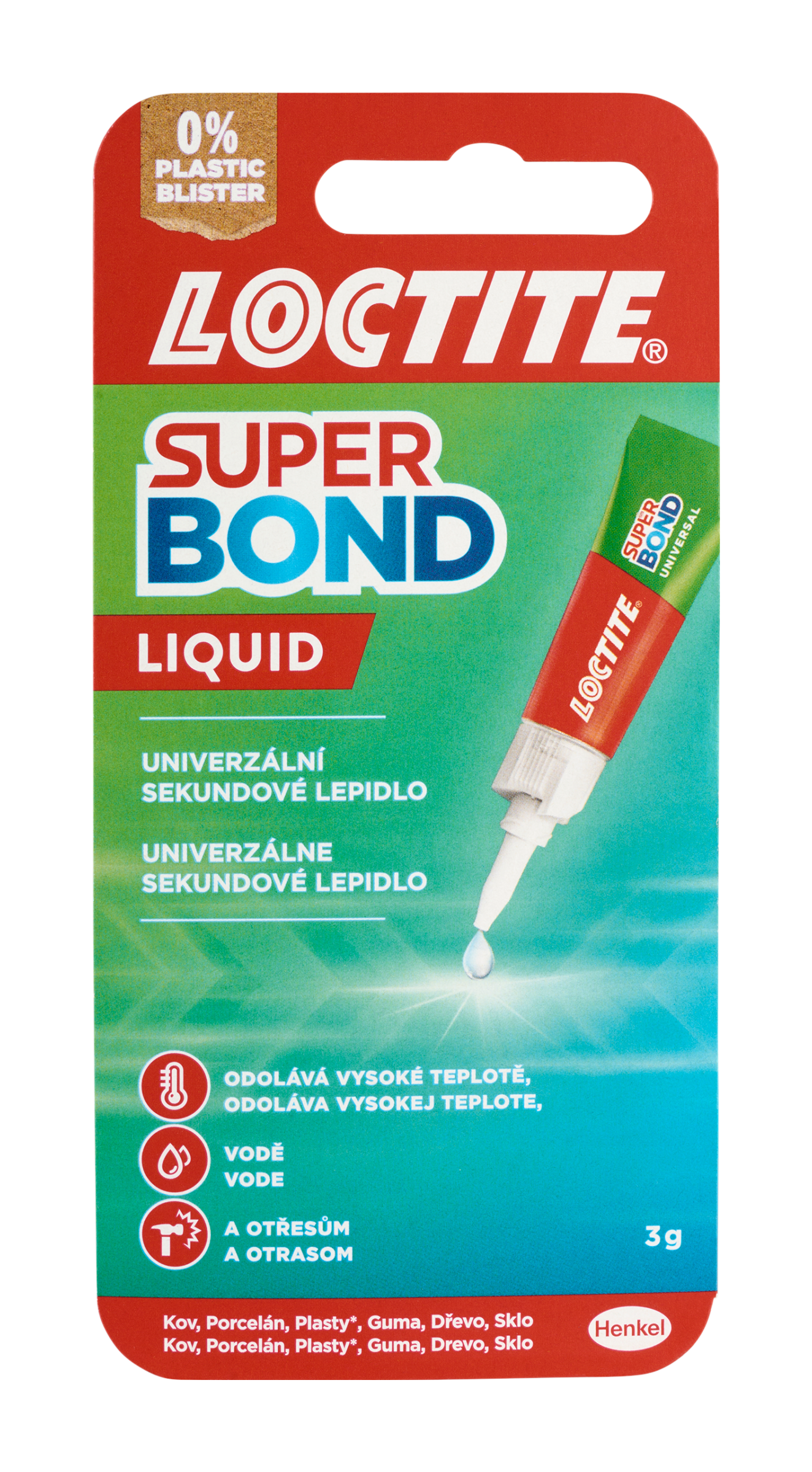 Univerzální sekundové lepidlo Super Bond 