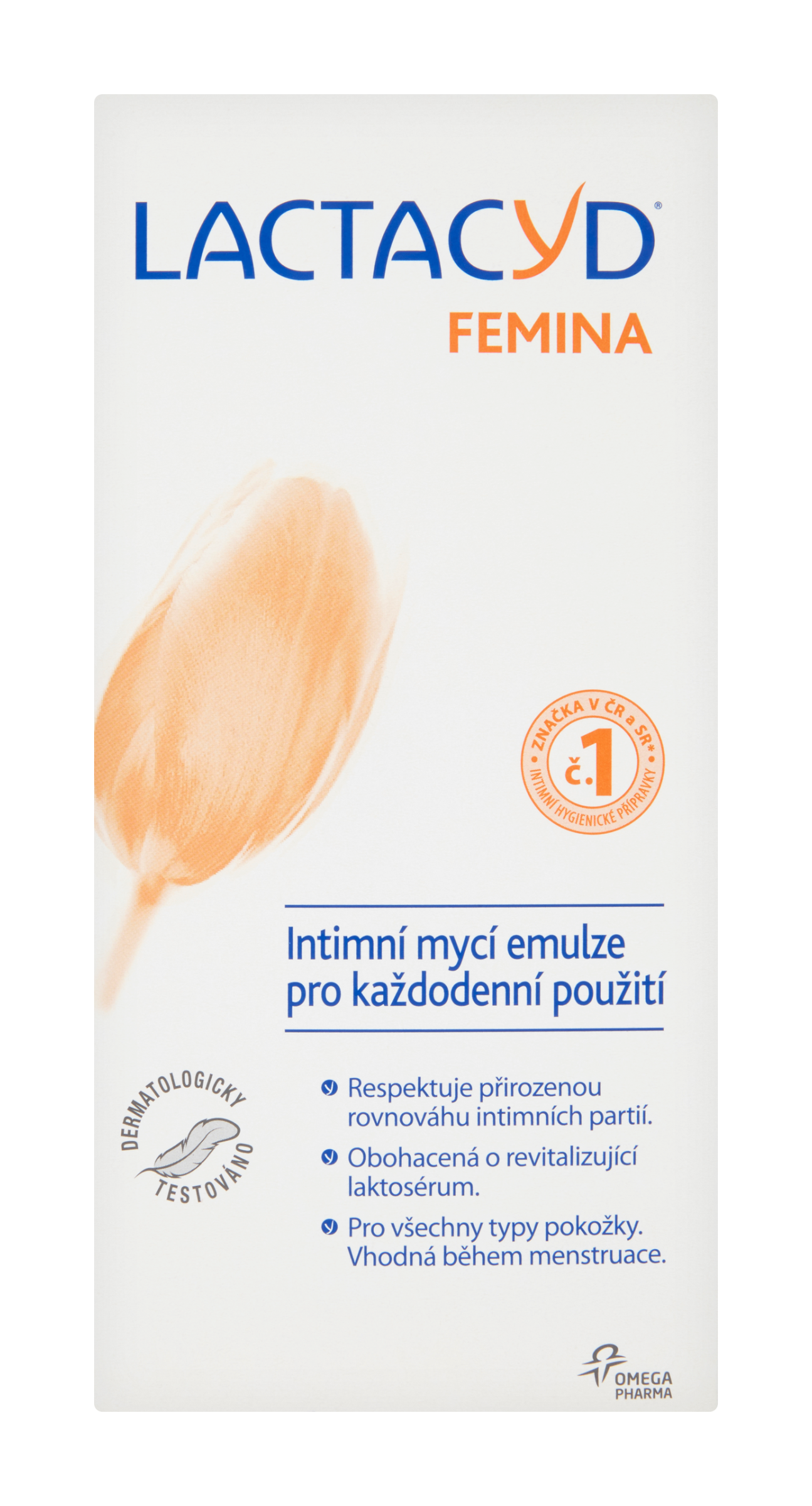 Intimní mycí emulze pro každodenní použití Femina