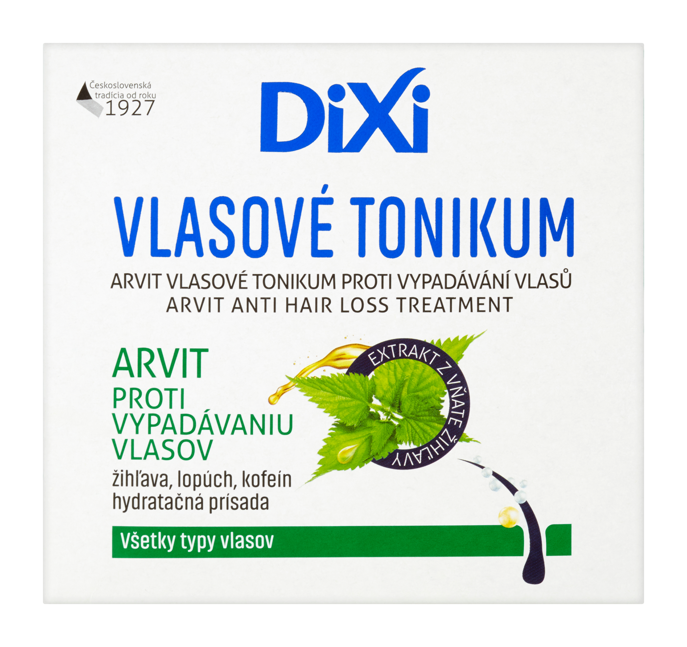  Vlasové tonikum proti vypadávání vlasů Arvit, 6 x 10ml