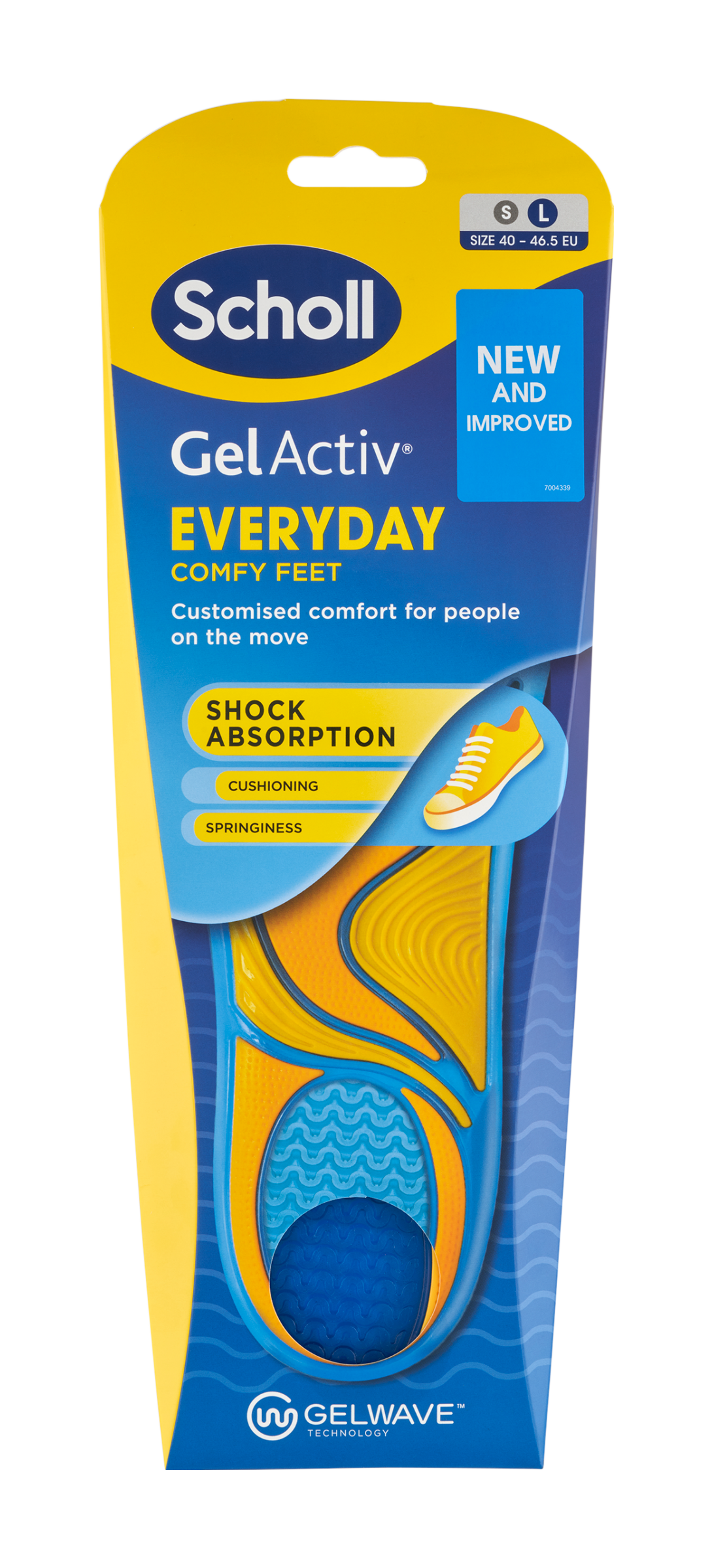 Vložky do bot pro muže GelActiv Everyday 40-46,5