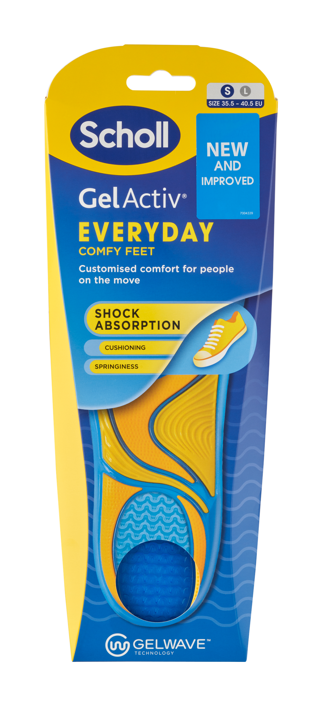 Vložky do bot pro ženy GelActiv Everyday 35,5-40,5