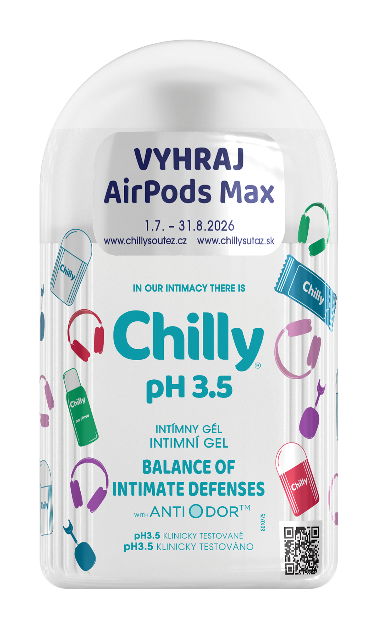 Chilly Intimní gel pH 3,5 200 ml