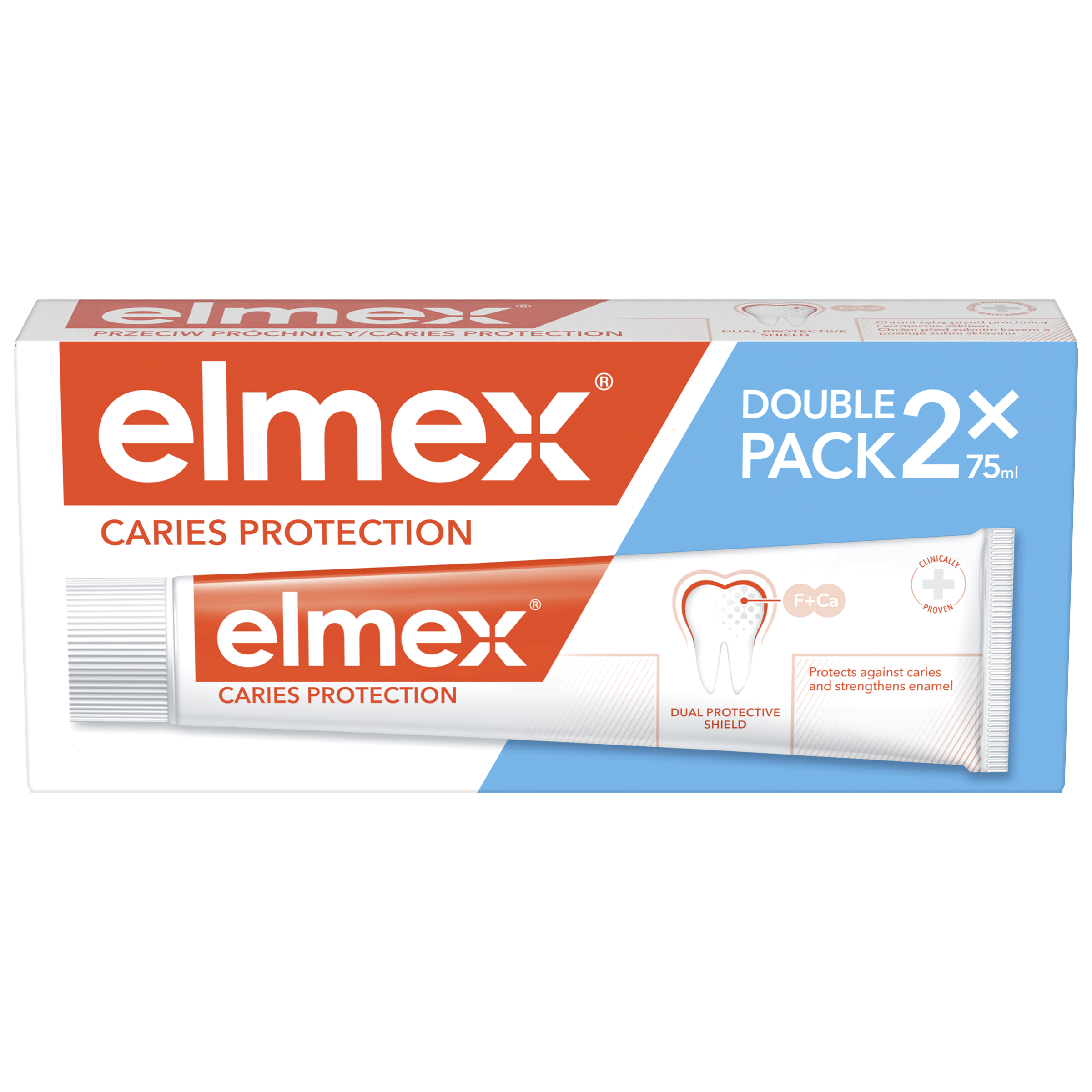 Zubní pasta Caries Protection duopack 2x 75 ml