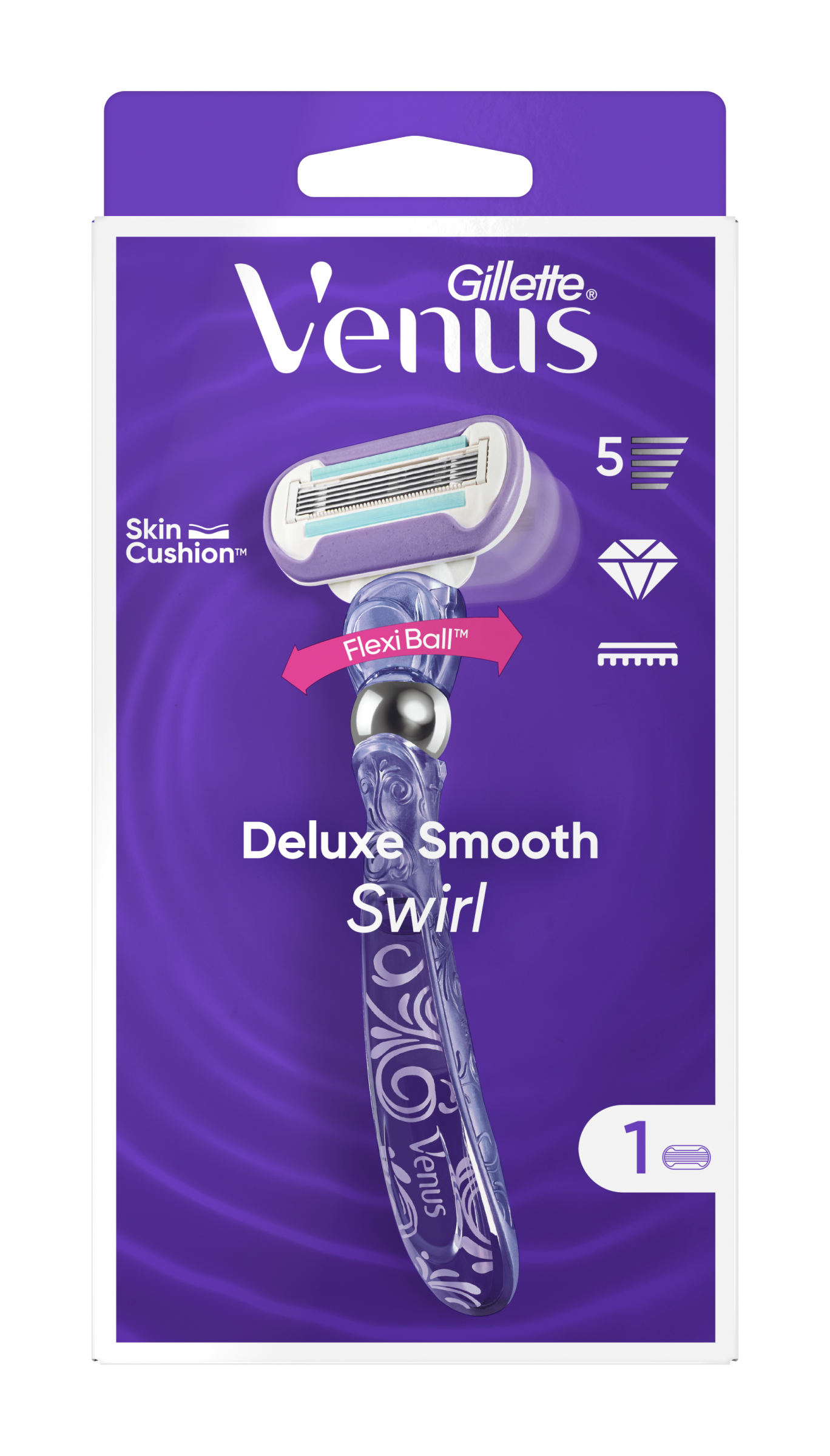 Dámský holicí strojek Venus Deluxe Smooth Swirl