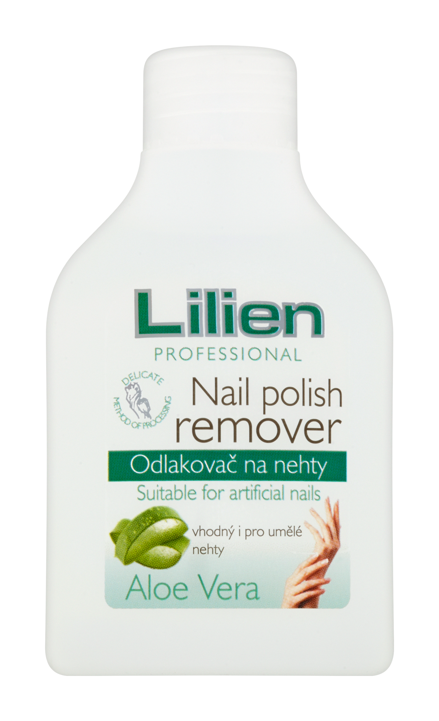 Odlakovač na nehty s Aloe Vera