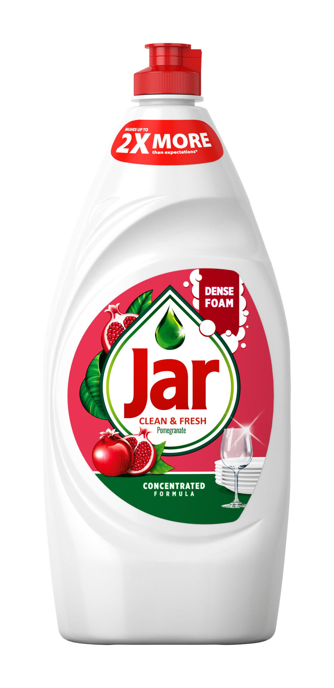 Tekutý prostředek na mytí nádobí Clean & Fresh Pomegranate 900 ml