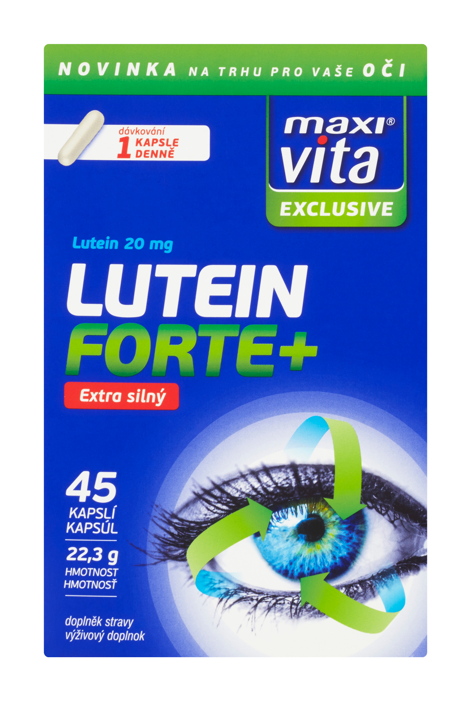 Lutein Exclusive Forte+ extra silný, doplněk stravy